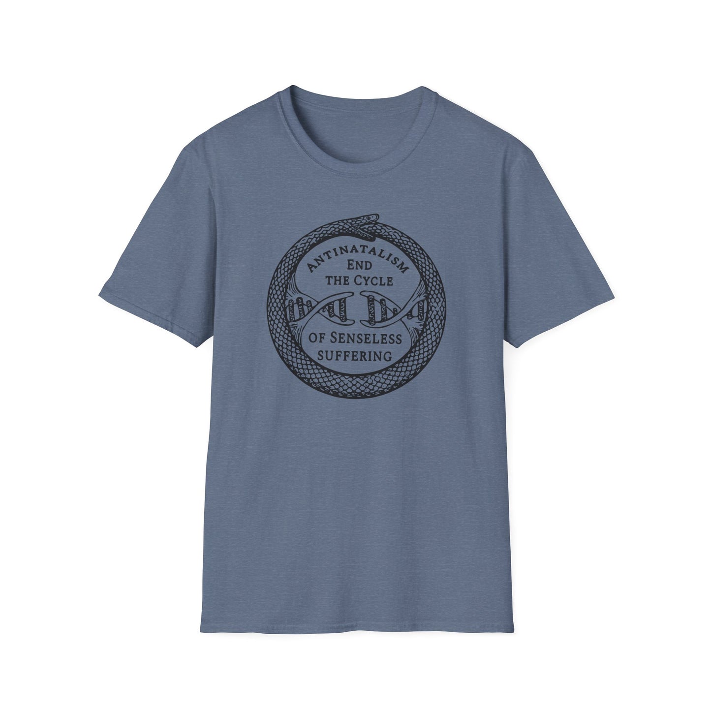 "End the Cycle of Senseless Suffering" Unisex Softstyle T-shirt
