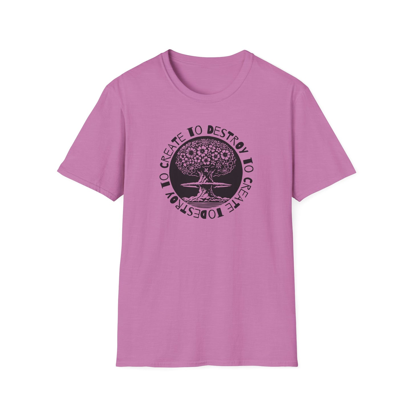 “Destroy to Create” Unisex Softstyle T-Shirt