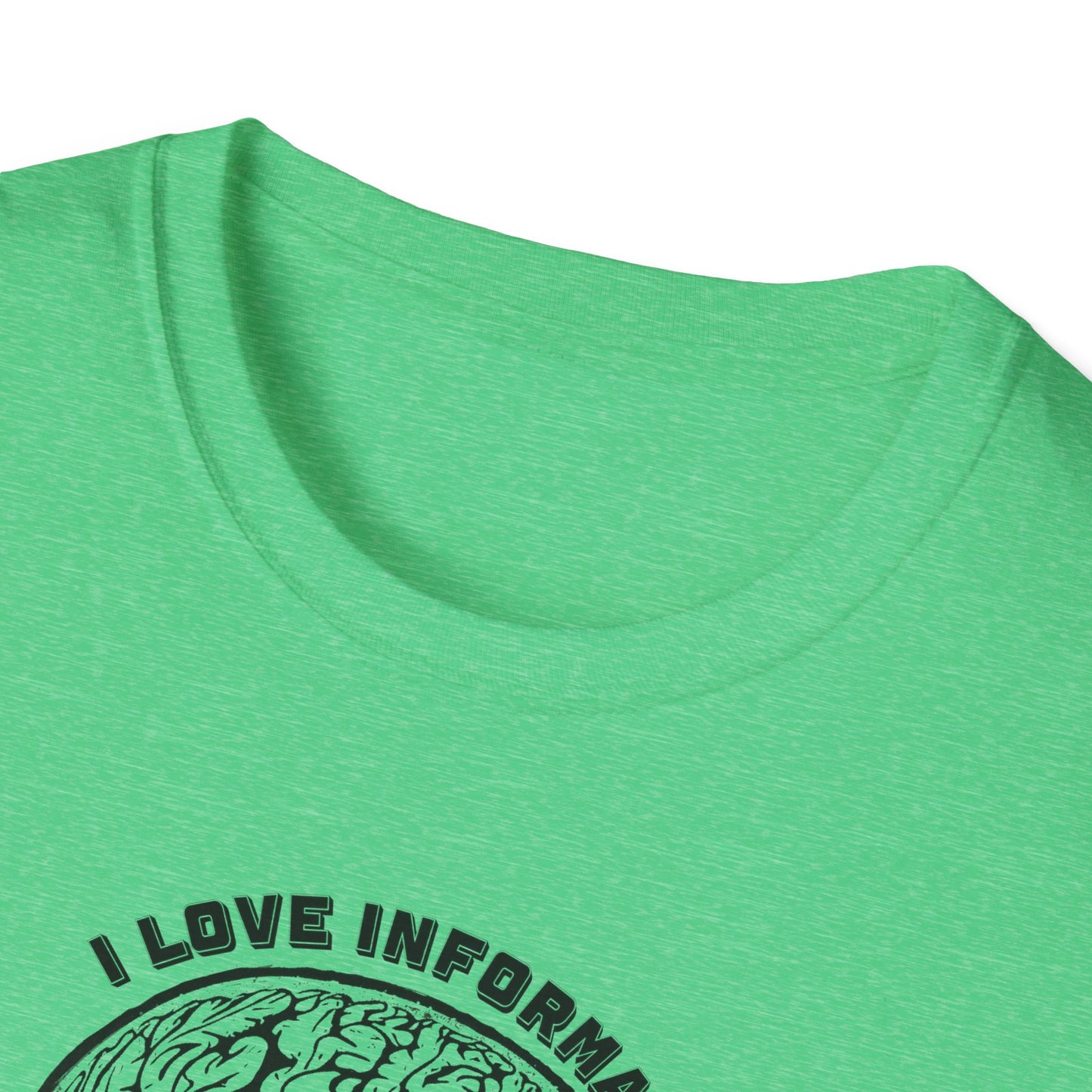 "I Love Information" Unisex Softstyle T-shirt