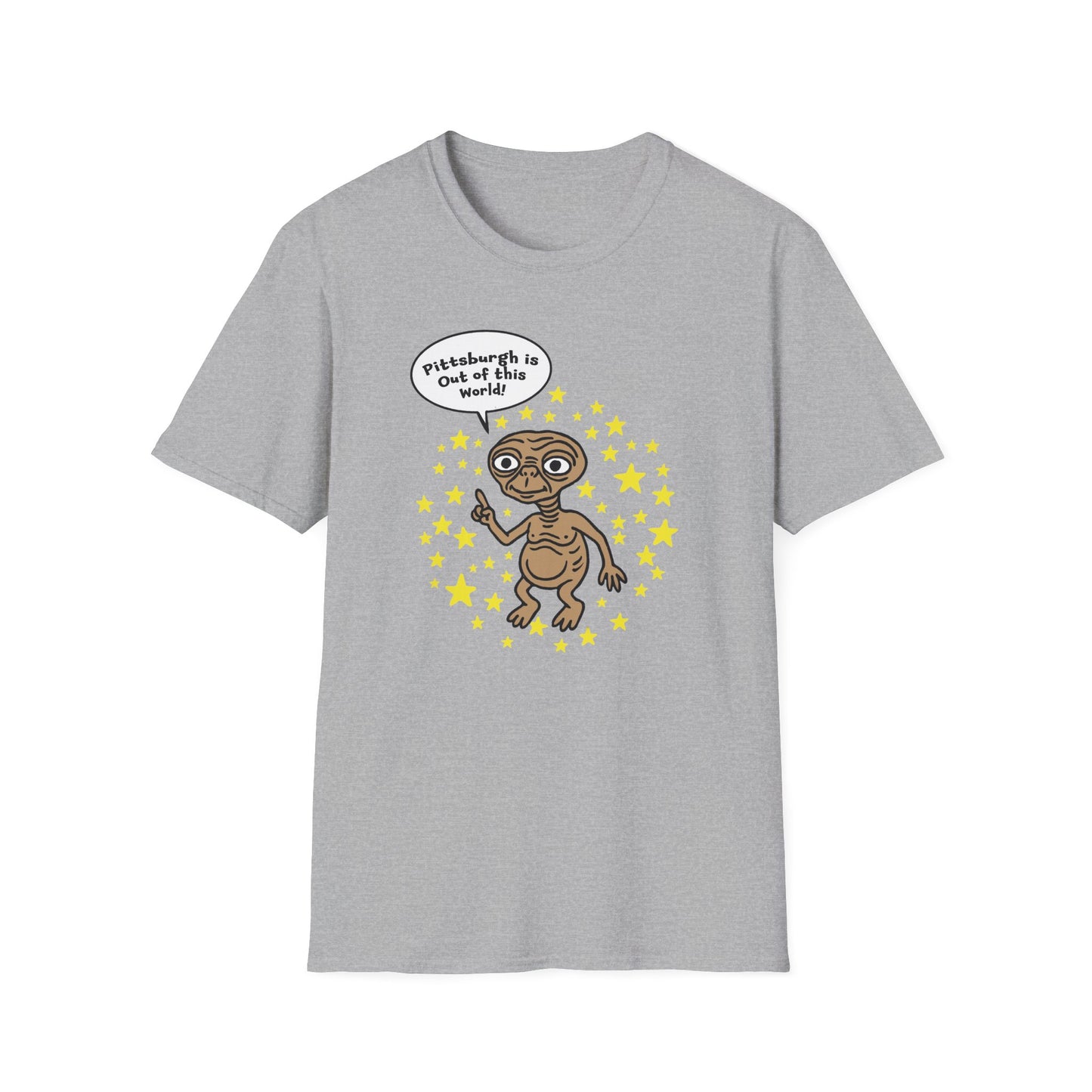 "Pittsburgh is Out of this World!" Unisex Softstyle T-Shirt
