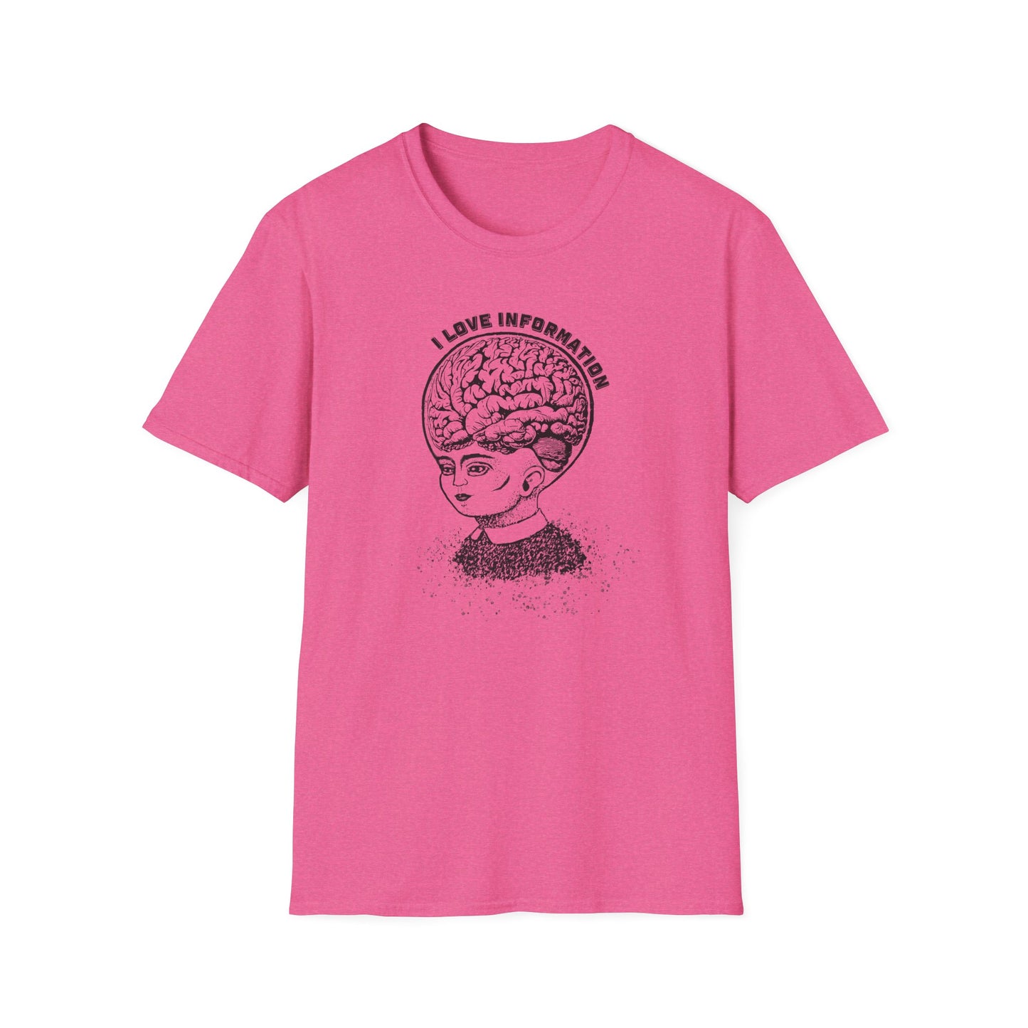 "I Love Information" Unisex Softstyle T-shirt