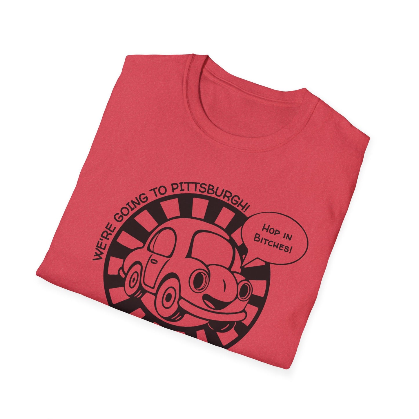 Pittsburgh Roadtrip Adventure / Pittsburgh or Bust : Unisex SoftStyle T-shirt