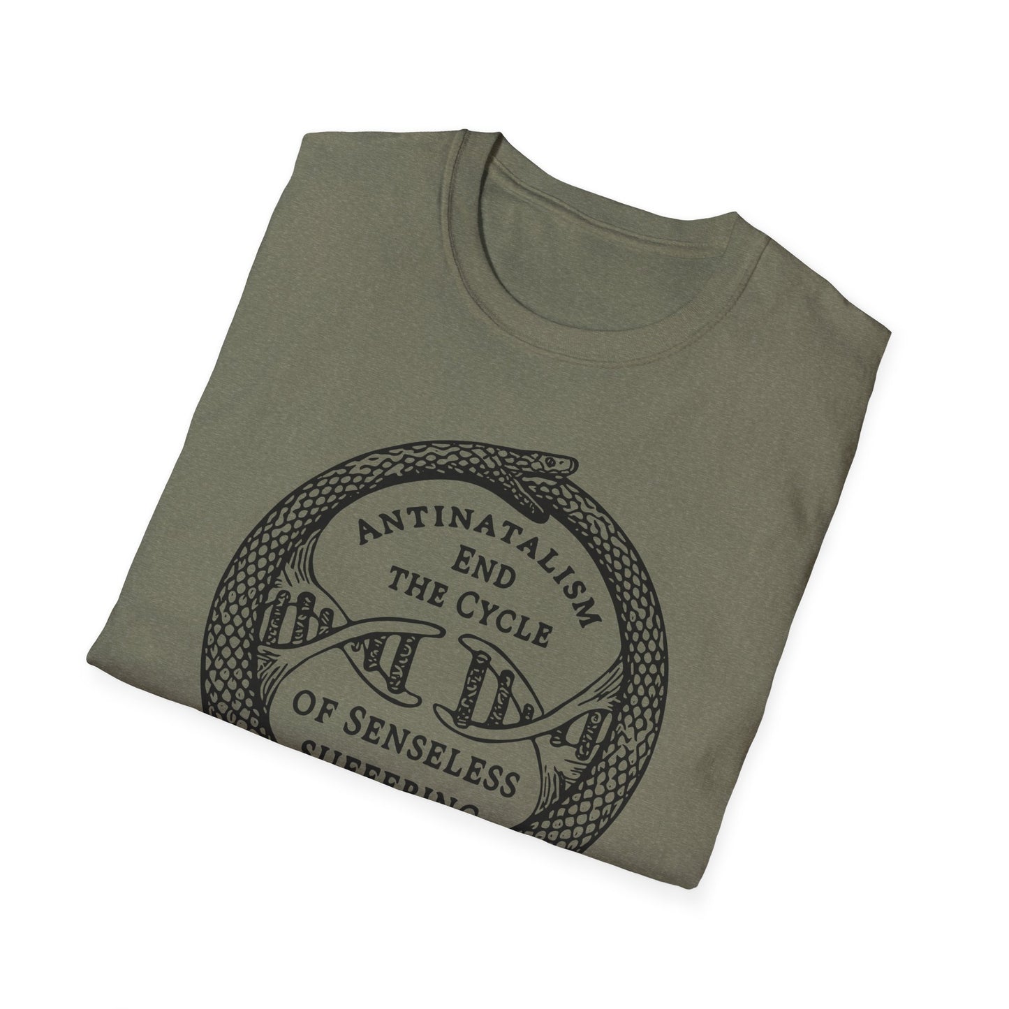 End the Cycle of Senseless Suffering : Unisex Softstyle T-shirt
