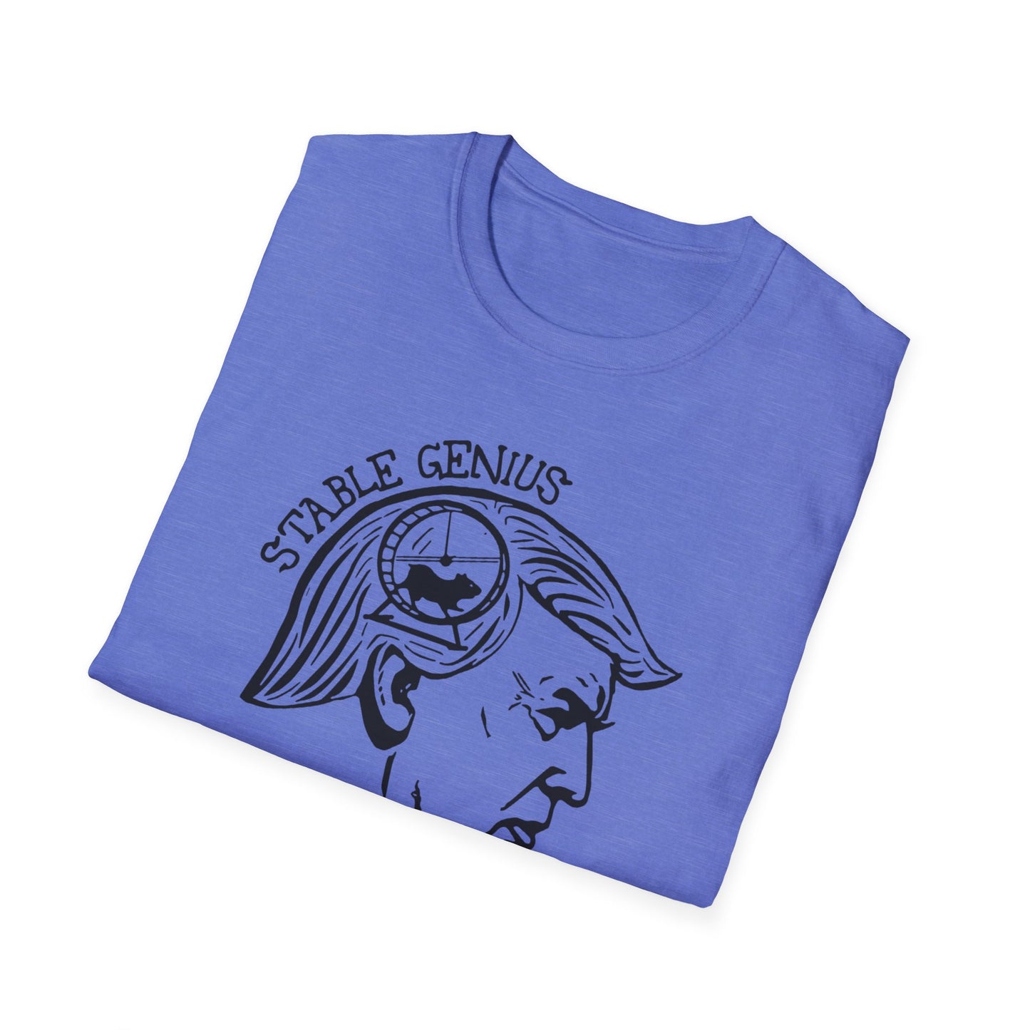 Stable Genius / Political Humor : Unisex Softstyle T-shirt