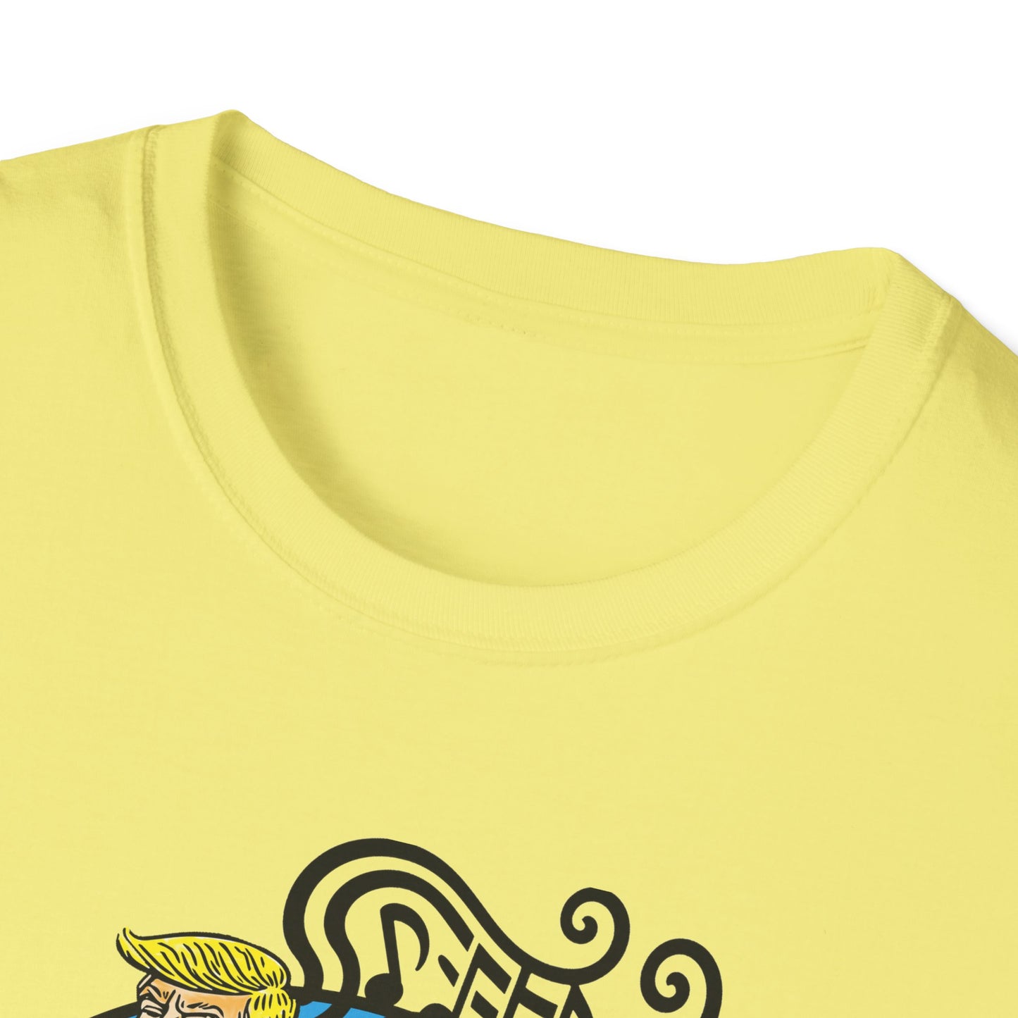 "Pied Piper Political Satire" Unisex Softstyle T-shirt