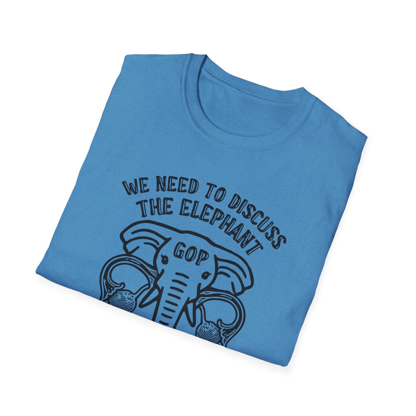 "Elephant in the Womb" Unisex Softstyle T-shirt