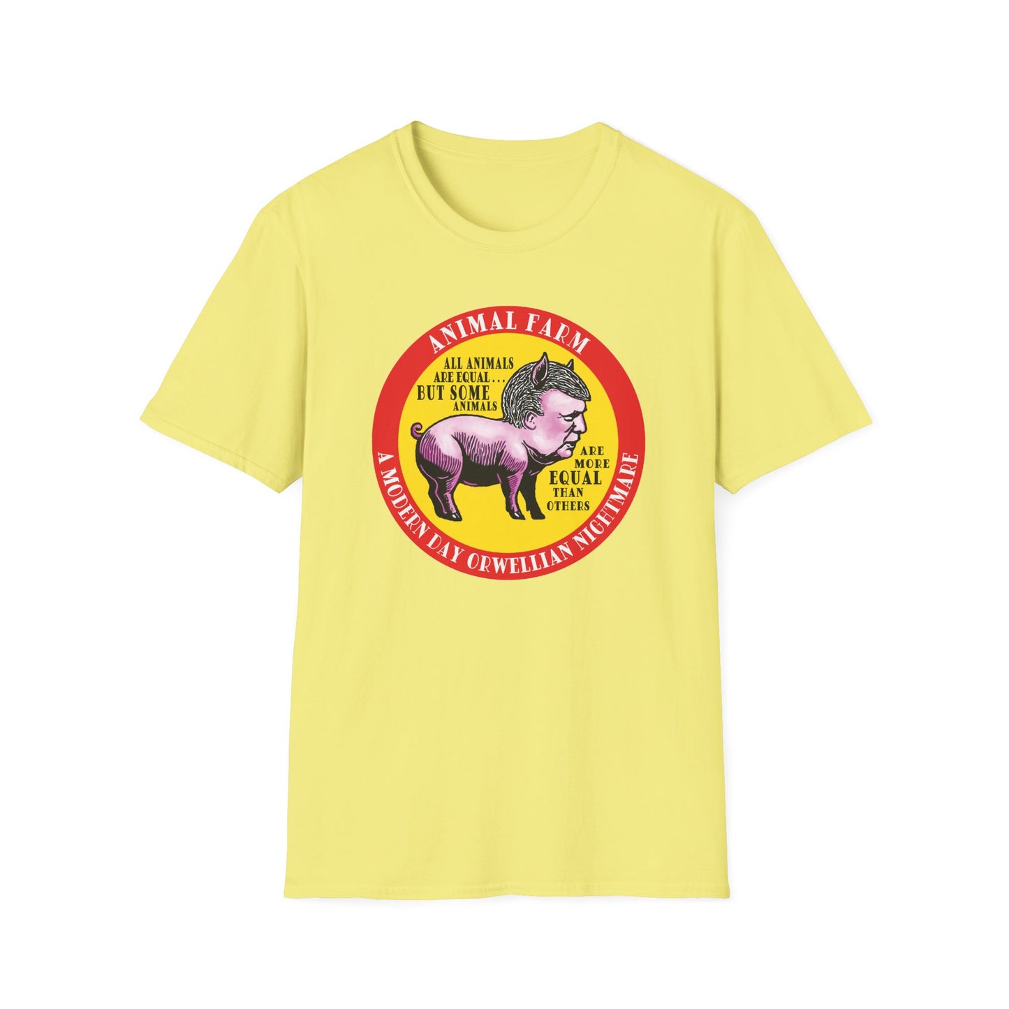 Orwellian Nightmare : Unisex Softstyle T-Shirt