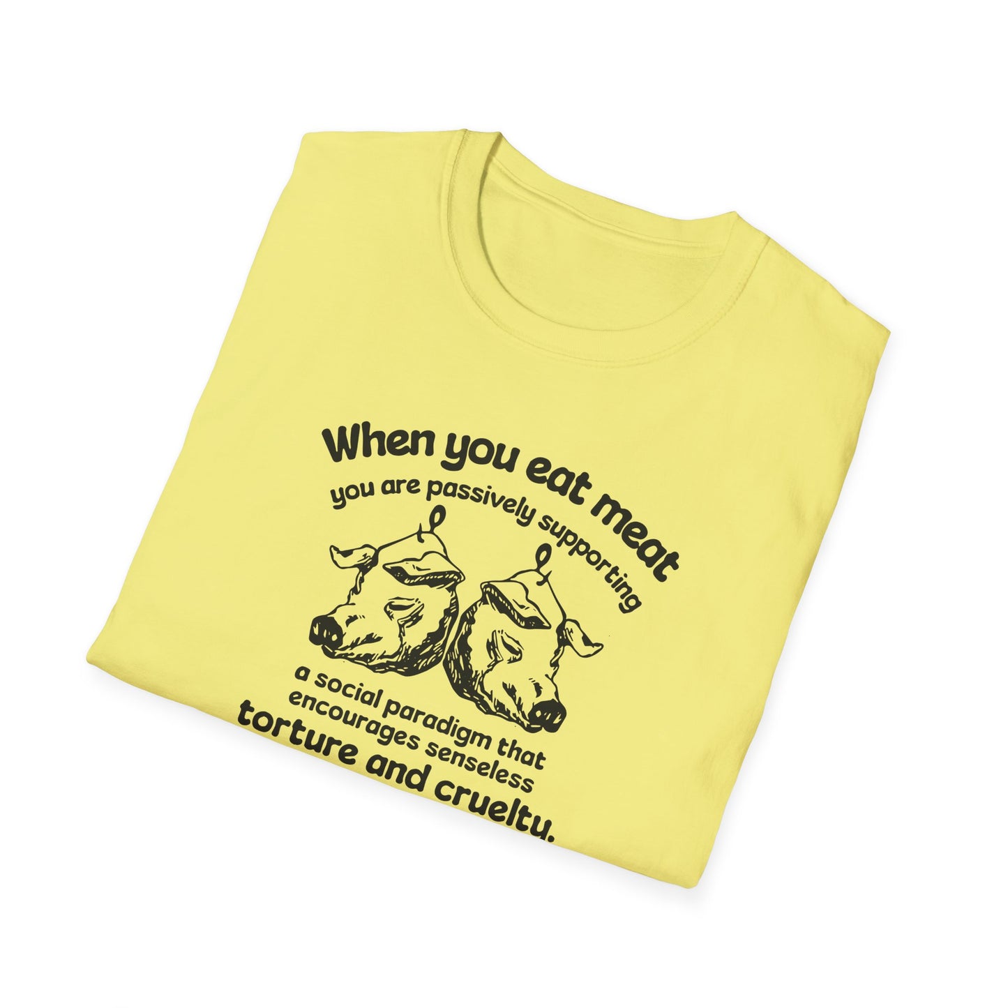 “Animal Rights” Unisex Softstyle T-Shirt
