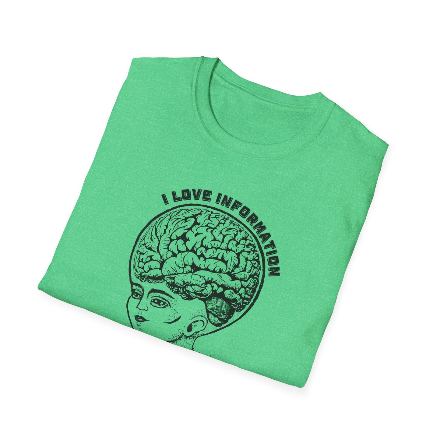 "I Love Information" Unisex Softstyle T-shirt