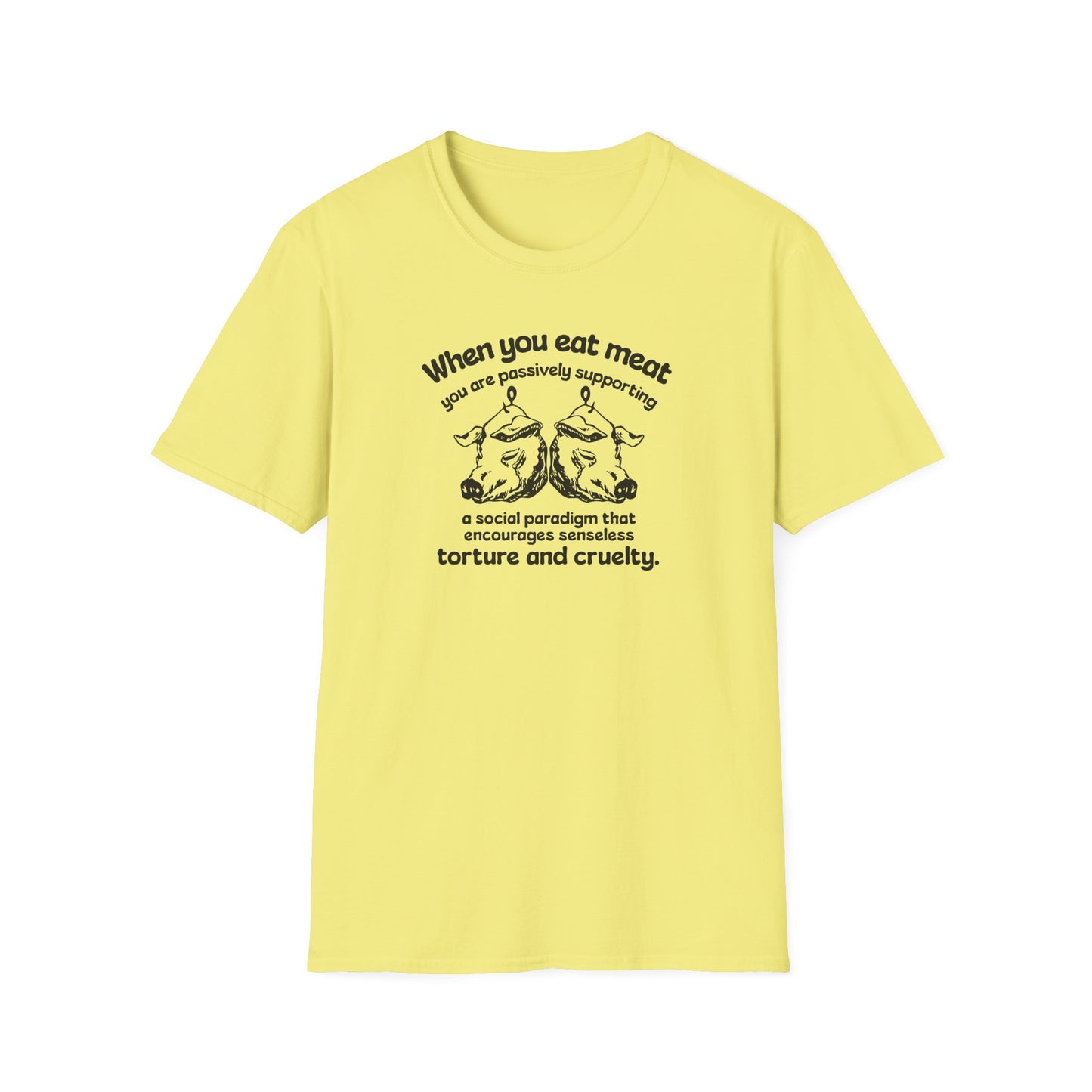 “Animal Rights” Unisex Softstyle T-Shirt