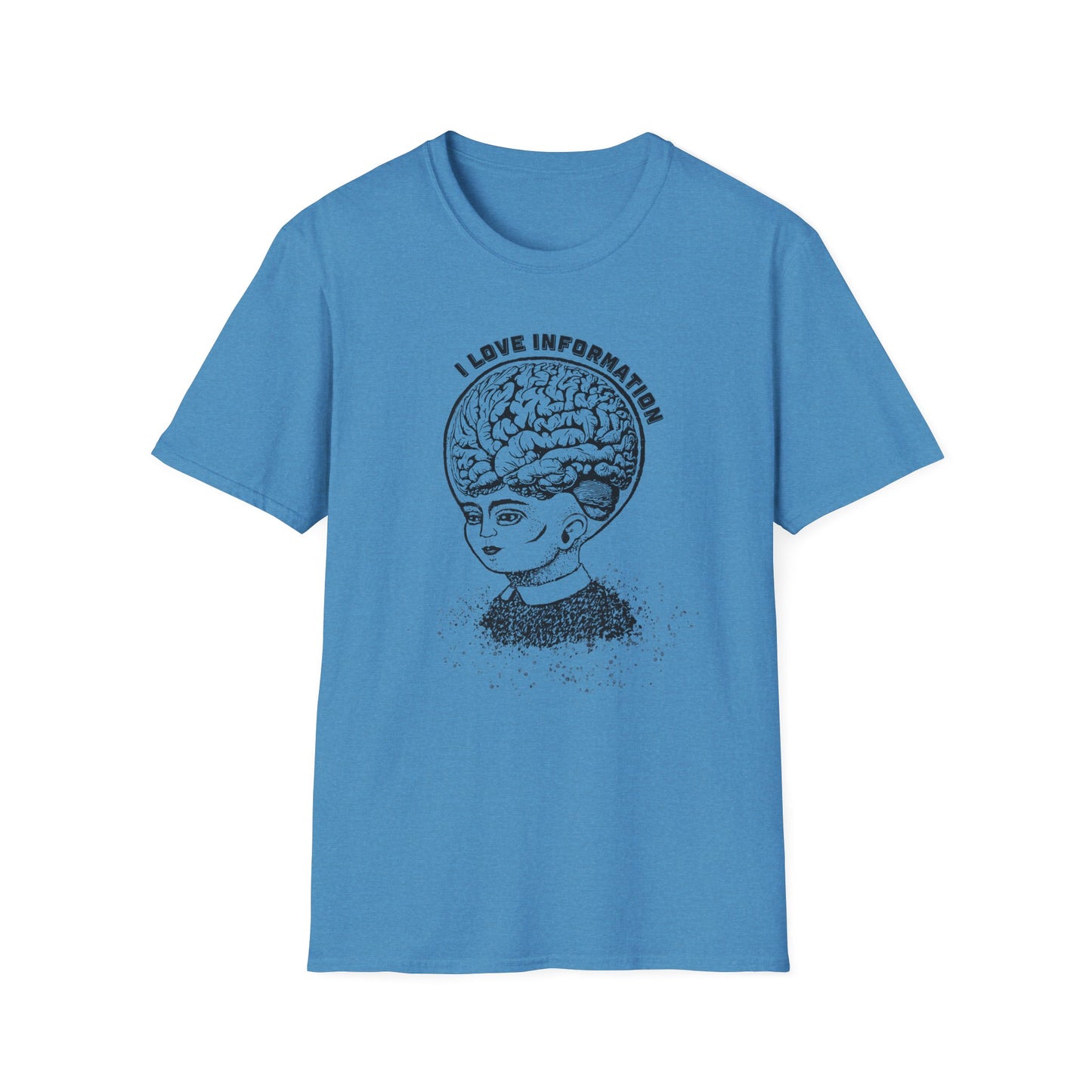 "I Love Information" Unisex Softstyle T-shirt