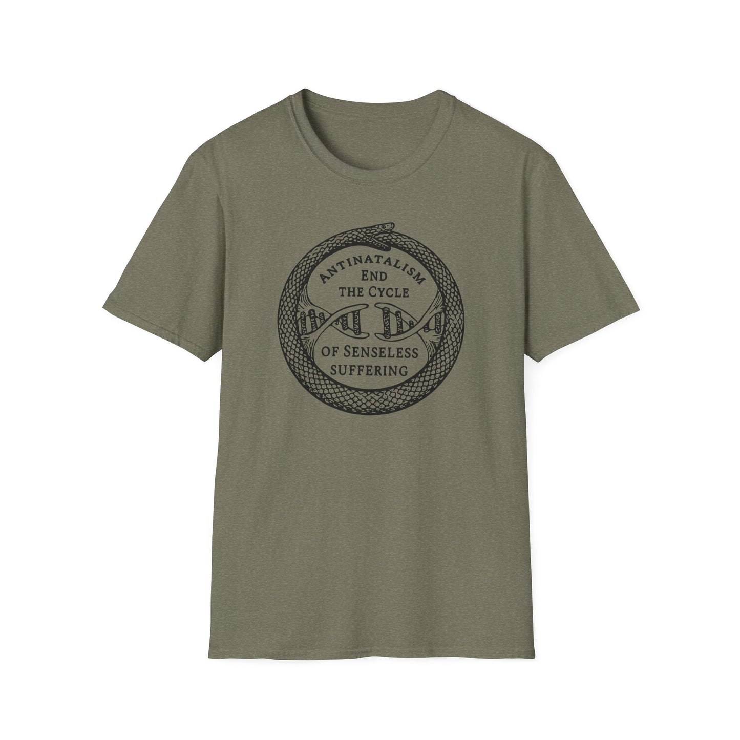 "End the Cycle of Senseless Suffering" Unisex Softstyle T-shirt