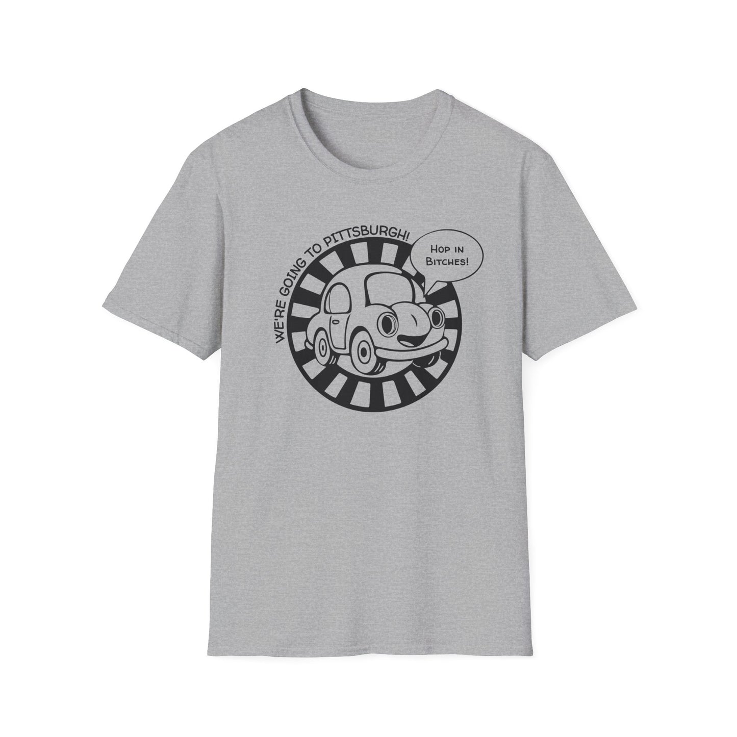 Pittsburgh Roadtrip Adventure / Pittsburgh or Bust : Unisex SoftStyle T-shirt