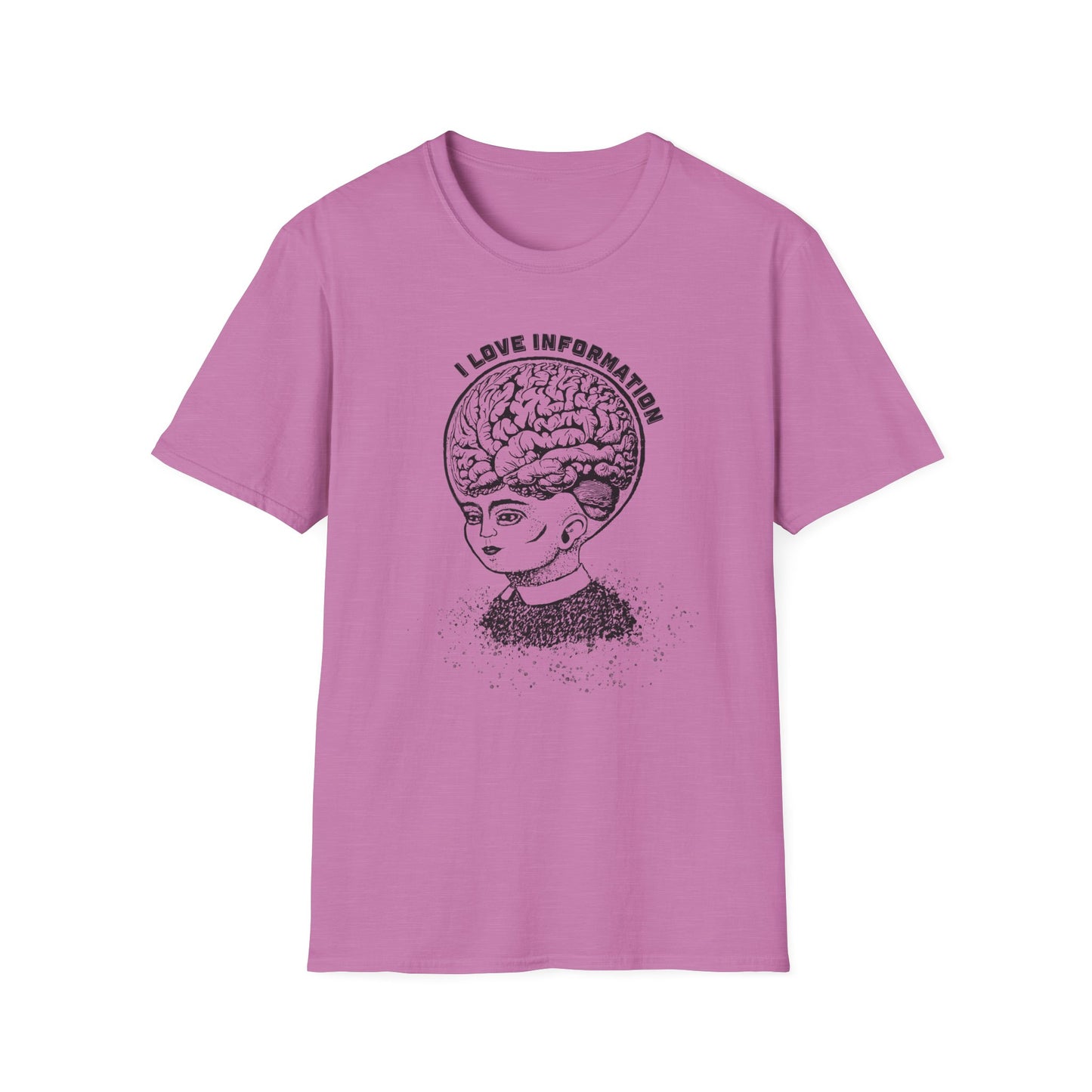 "I Love Information" Unisex Softstyle T-shirt