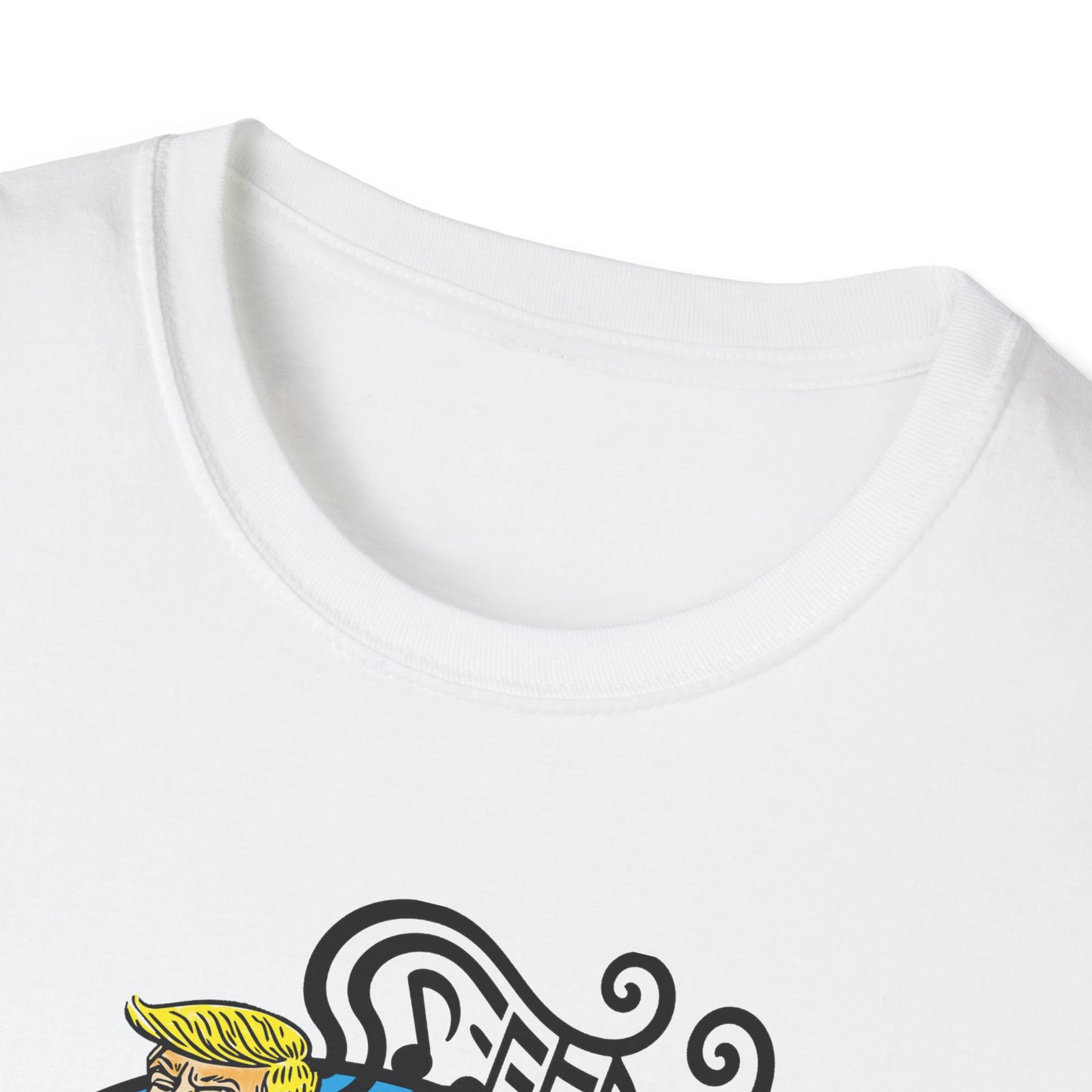 "Pied Piper Political Satire" Unisex Softstyle T-shirt