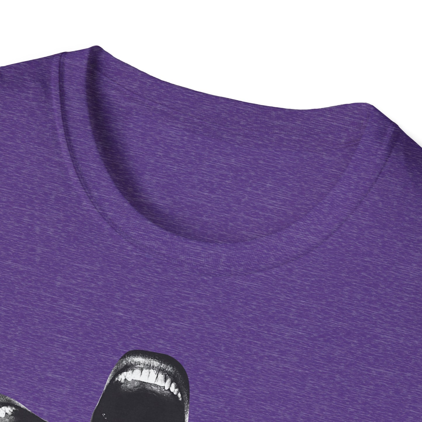 Protester Good Luck Shutting Me Up Unisex Softstyle T-shirt