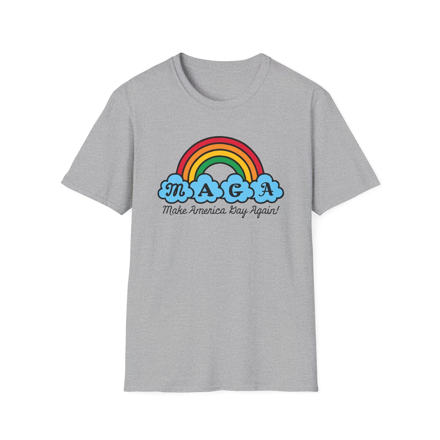 "Make America Gay Again!" Unisex Softstyle T-shirt
