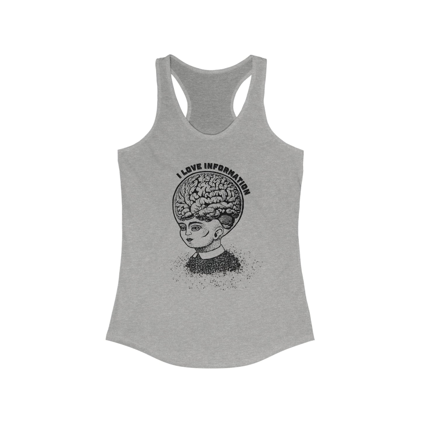 "I Love Information" Women's Softstyle Tank Top