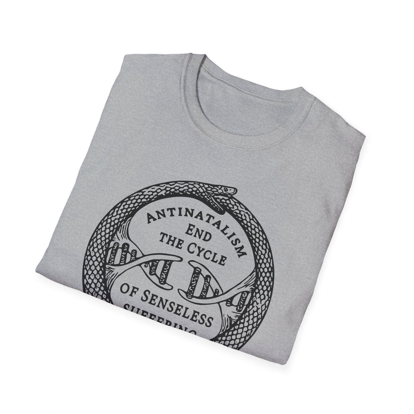End the Cycle of Senseless Suffering : Unisex Softstyle T-shirt