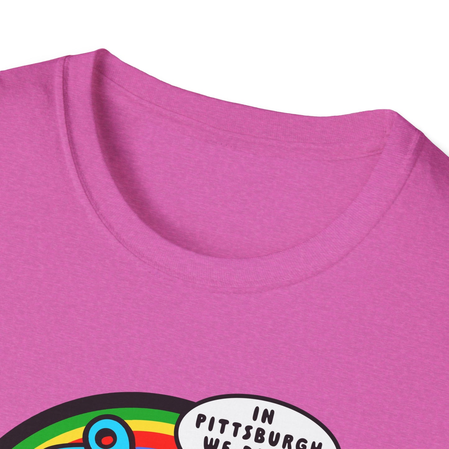 Pittsburgh POP Culture / Pittsburghese: Unisex Softstyle T-Shirt