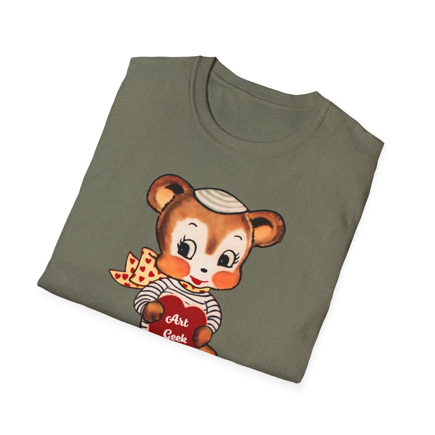 "Art Geek" Unisex Softstyle T-Shirt