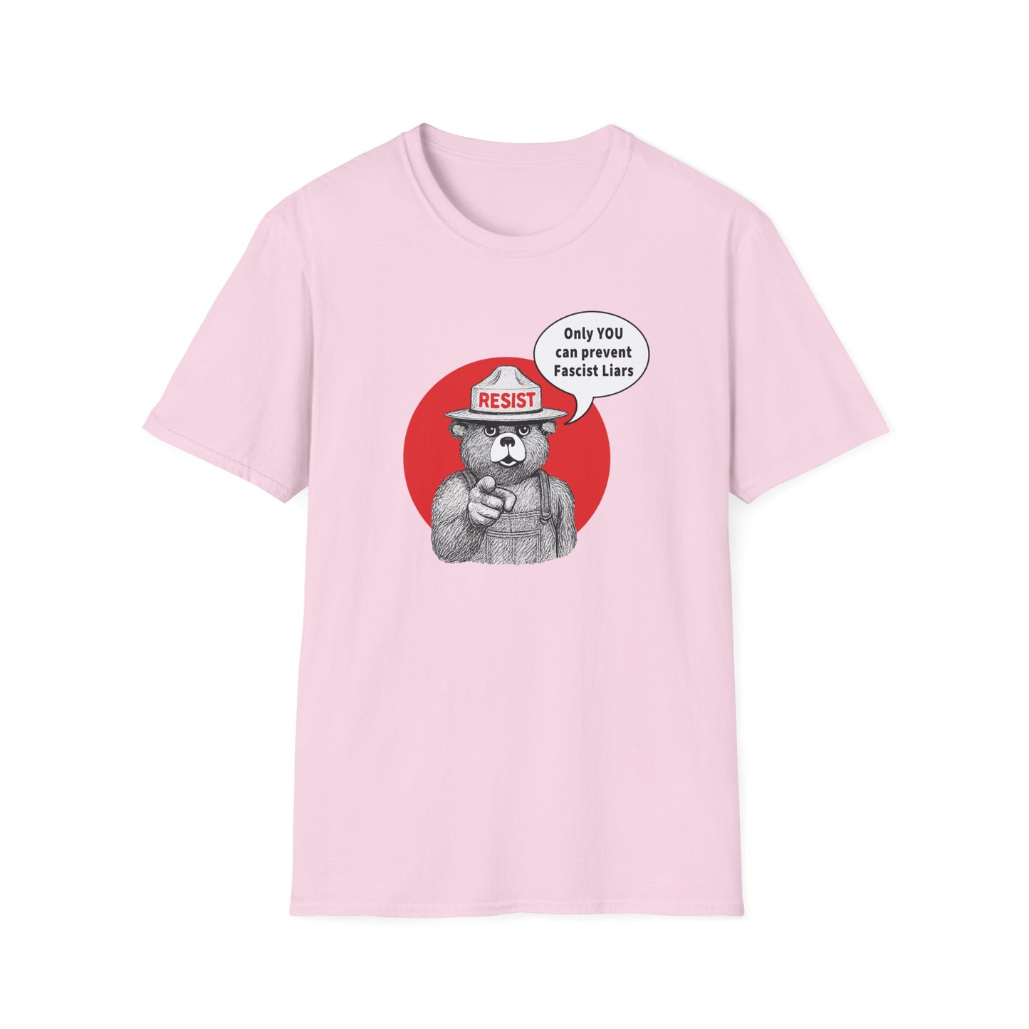 "Smokey Knows" Unisex Softstyle T-shirt