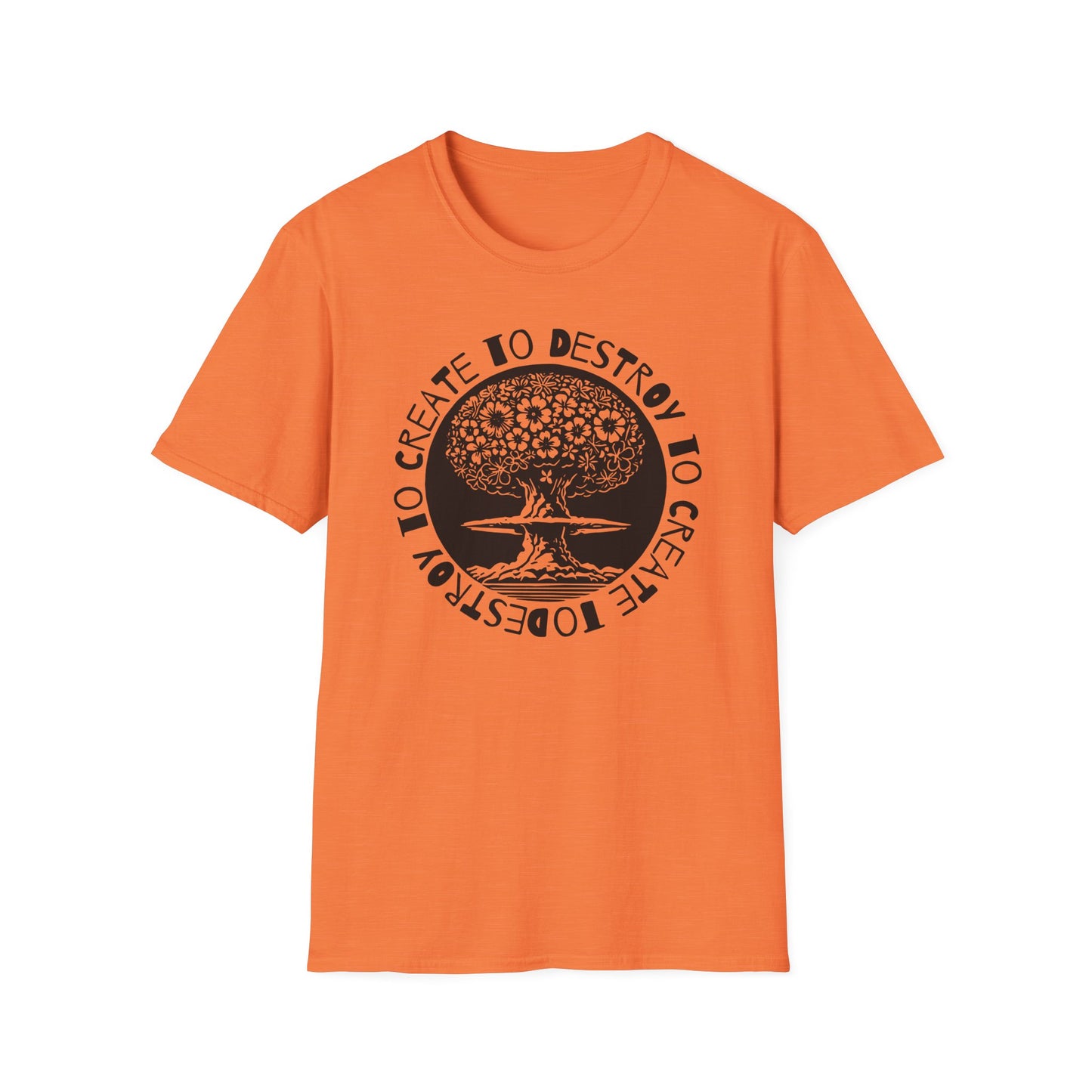 Destroy to Create : Unisex Softstyle T-Shirt