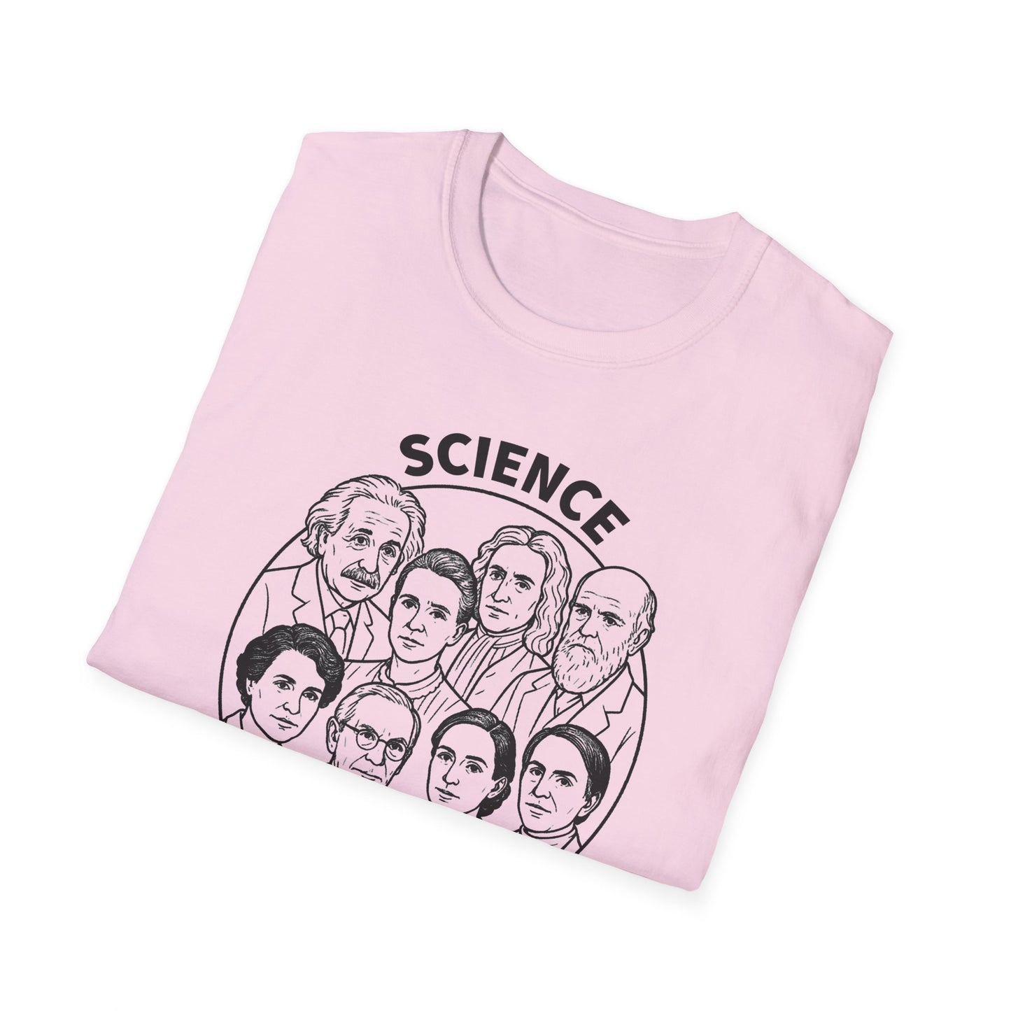 "Science is not a Liberal Conspiracy" Unisex Softstyle T-shirt