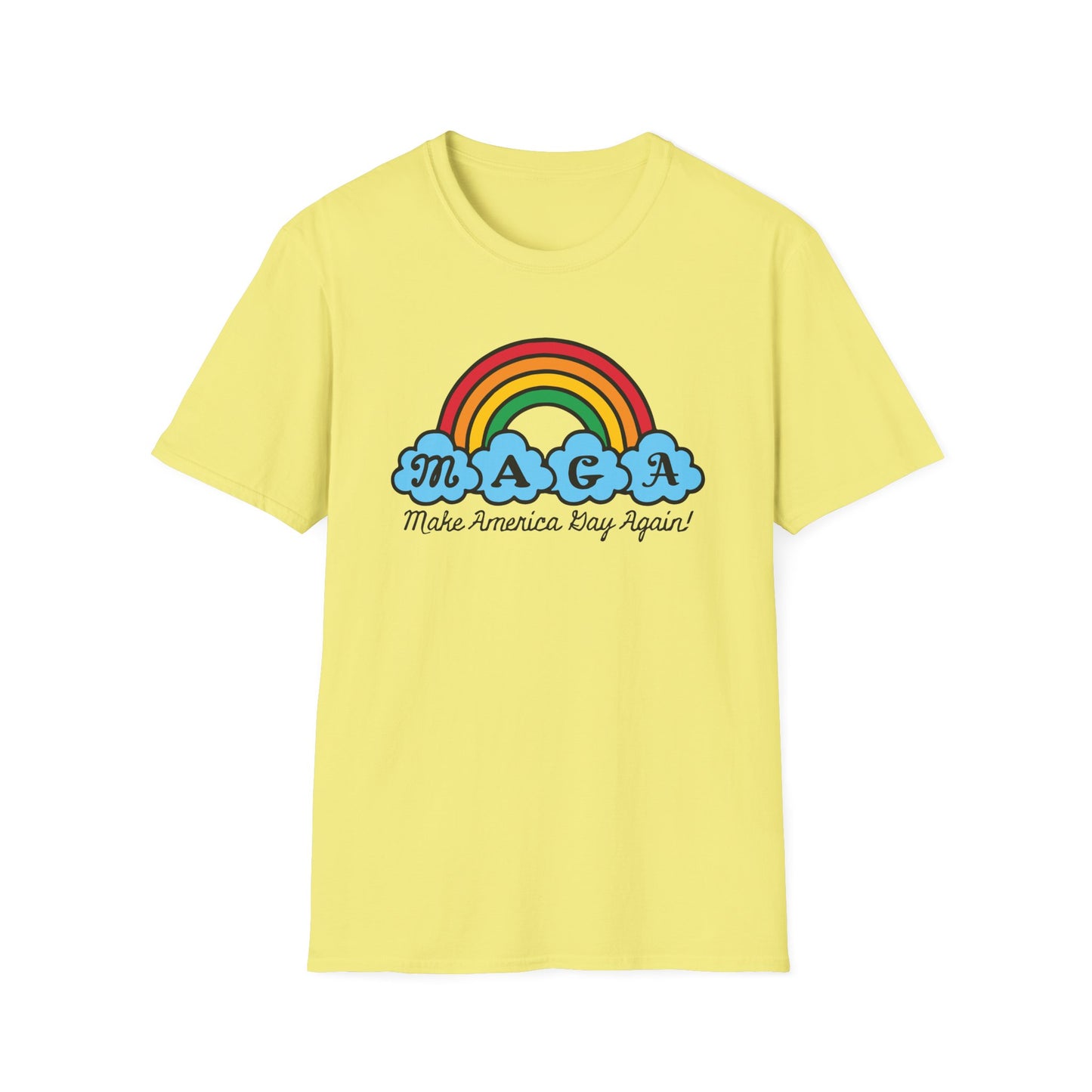 "Make America Gay Again!" Unisex Softstyle T-shirt
