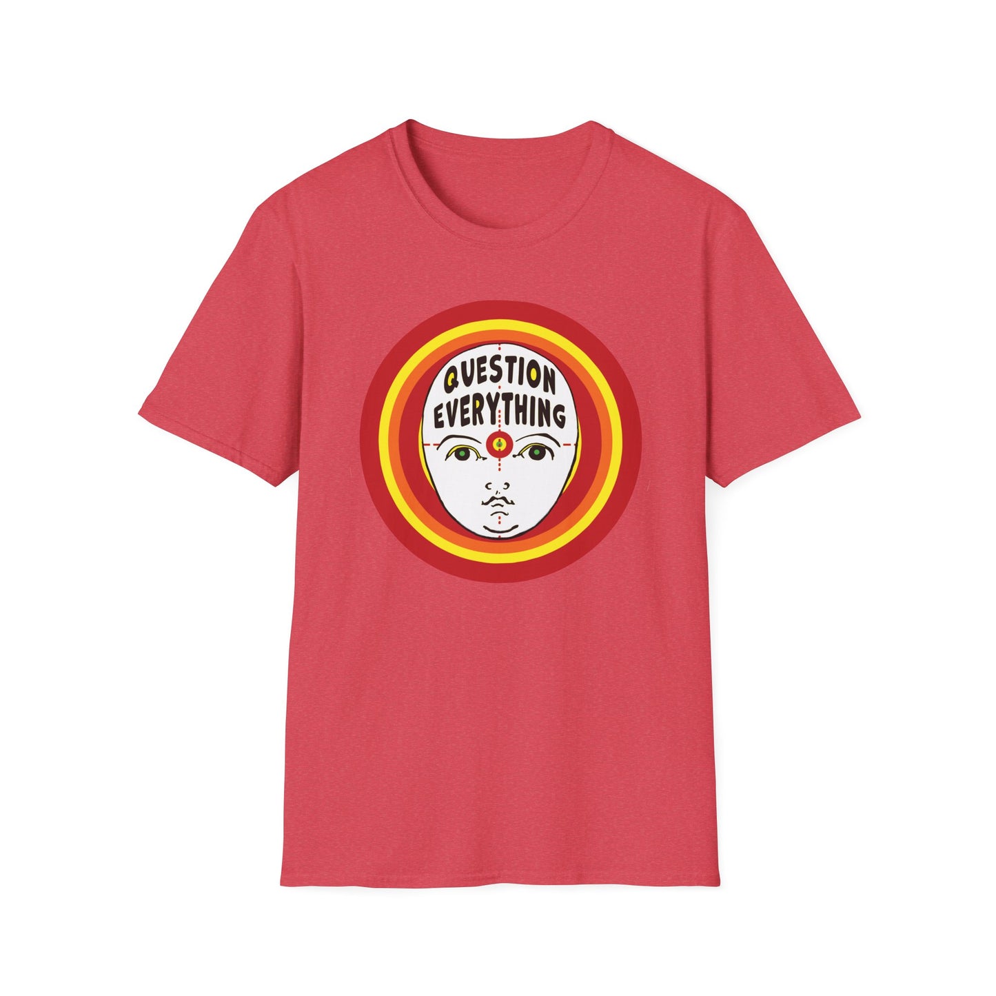 Question Everything : Unisex Softstyle T-Shirt