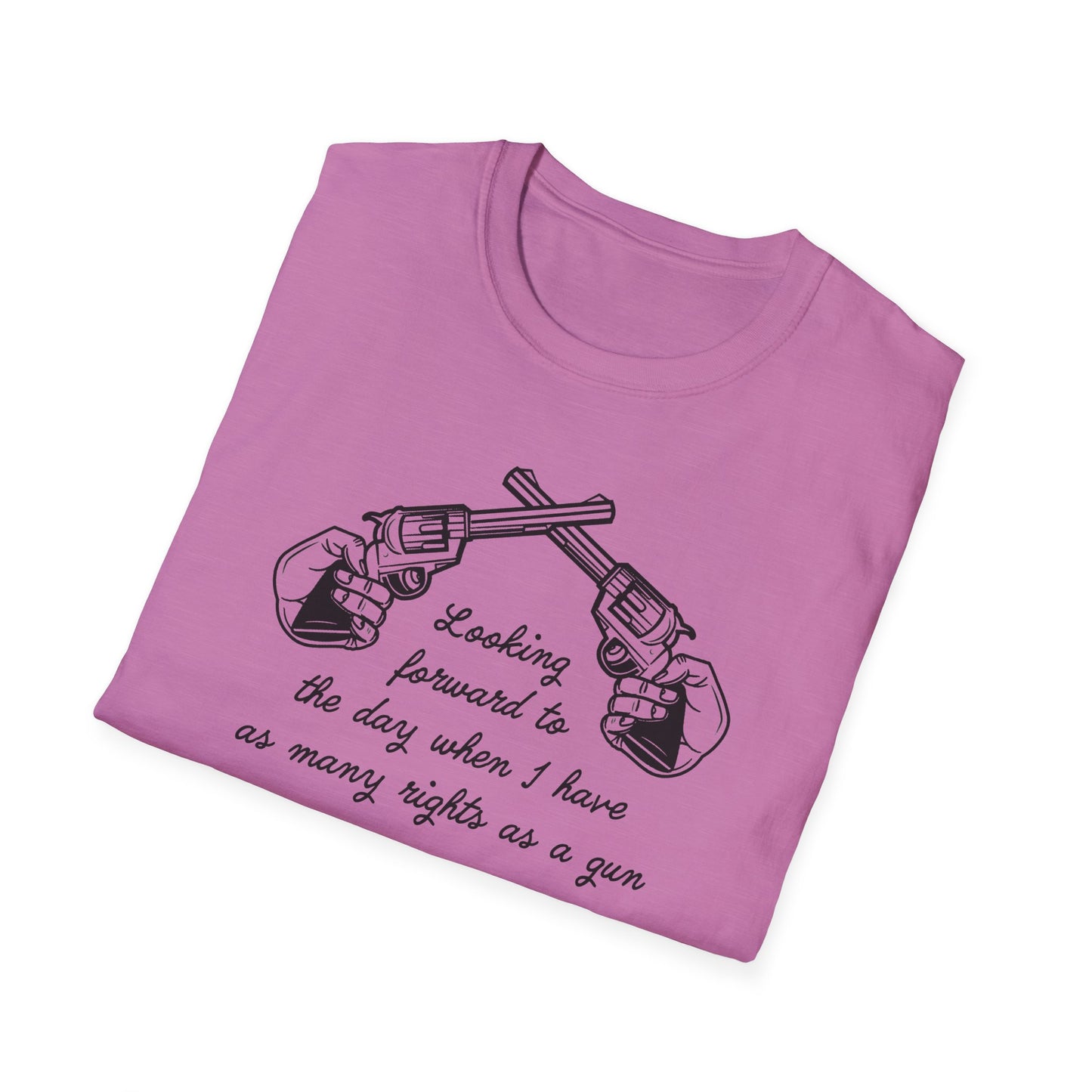 As Many Rights as a Gun : Unisex Softstyle T-shirt
