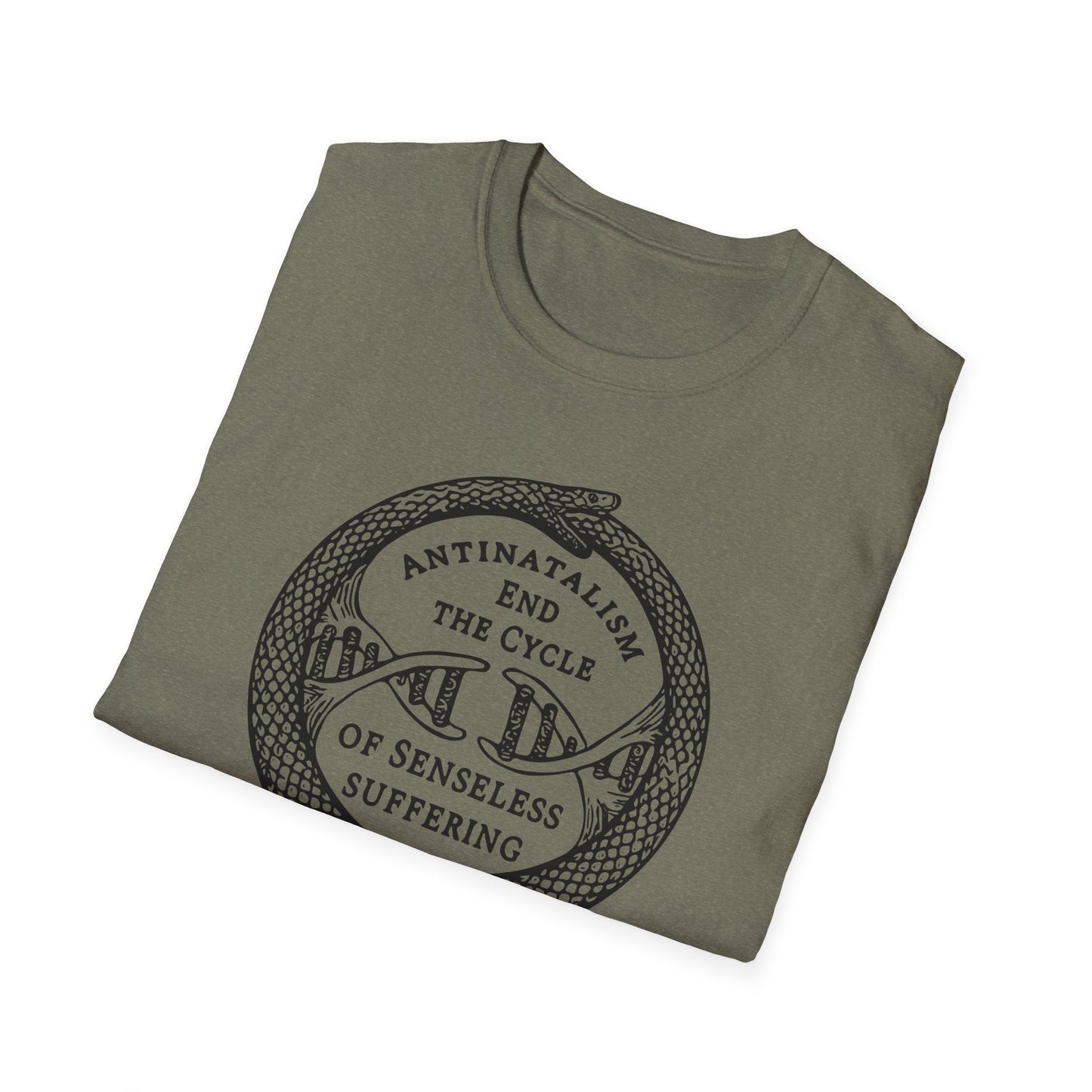 "End the Cycle of Senseless Suffering" Unisex Softstyle T-shirt