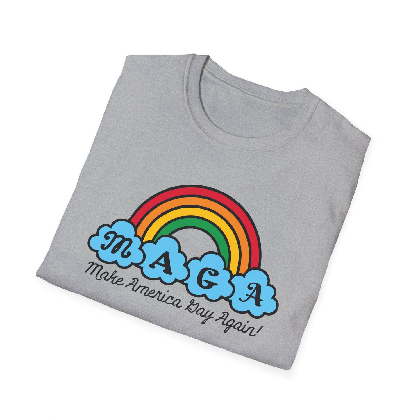 "Make America Gay Again!" Unisex Softstyle T-shirt