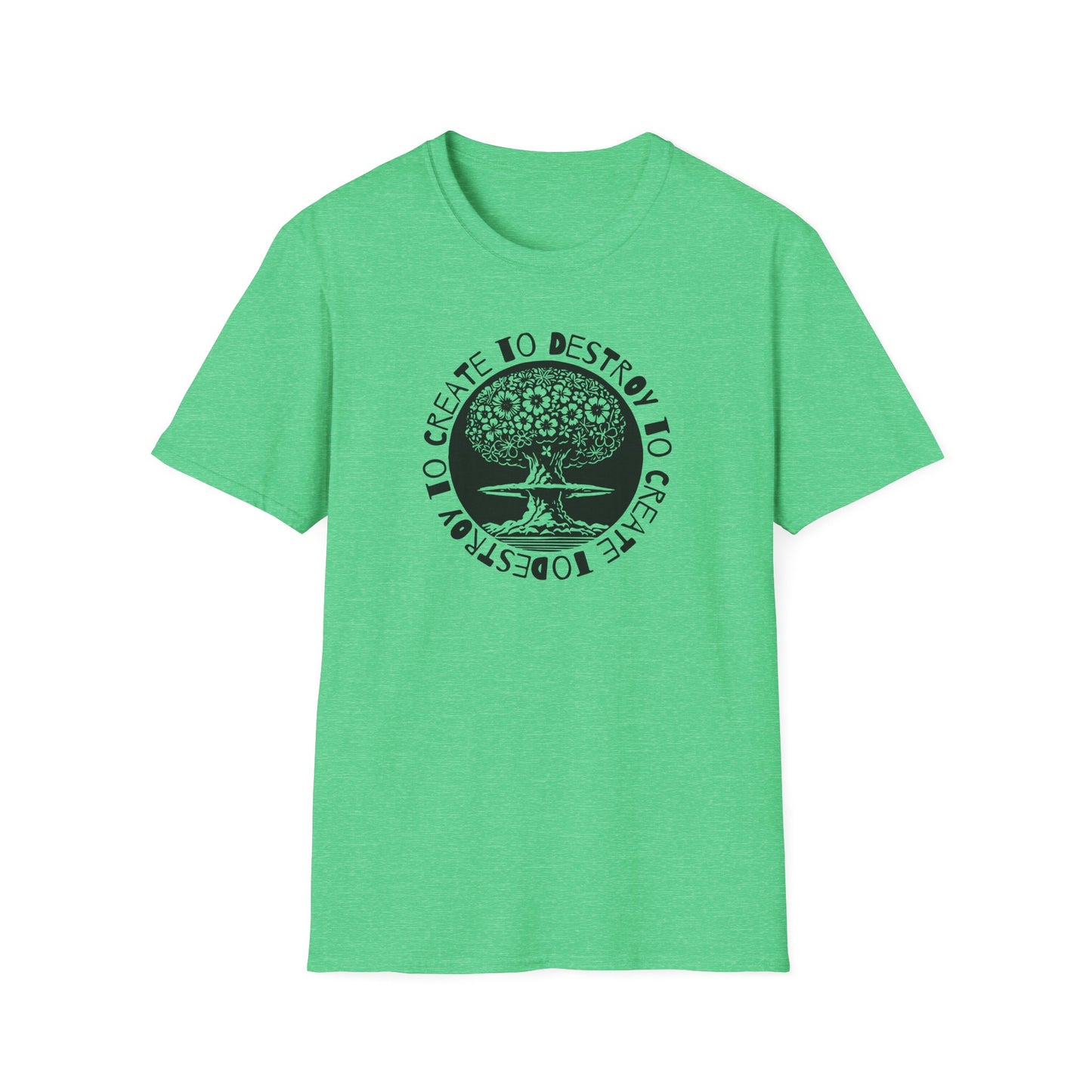 “Destroy to Create” Unisex Softstyle T-Shirt