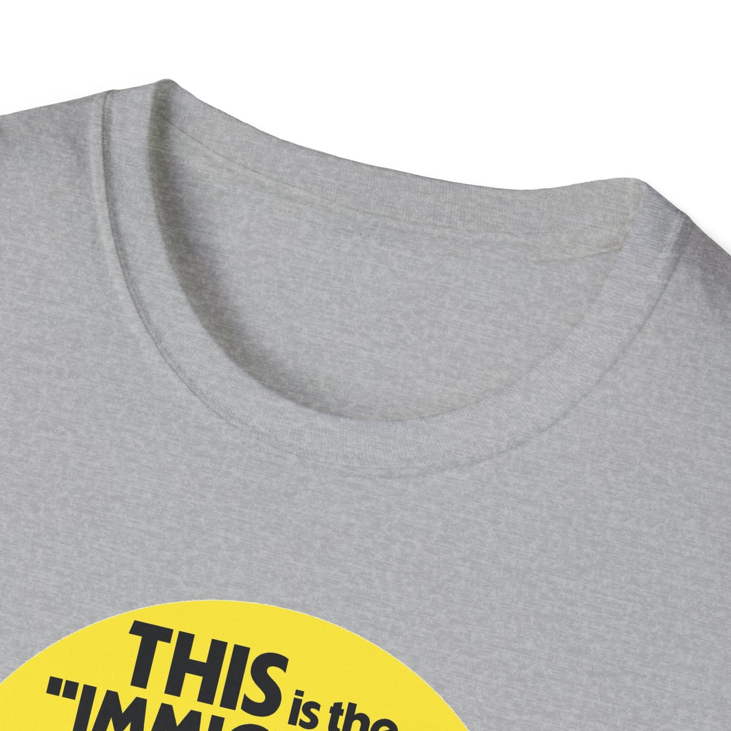"The Real Problem" Unisex Softstyle T-shirt
