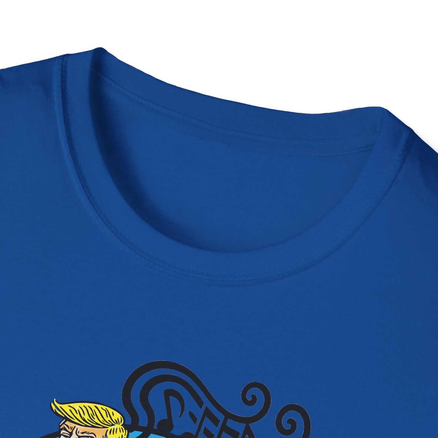 "Pied Piper Political Satire" Unisex Softstyle T-shirt