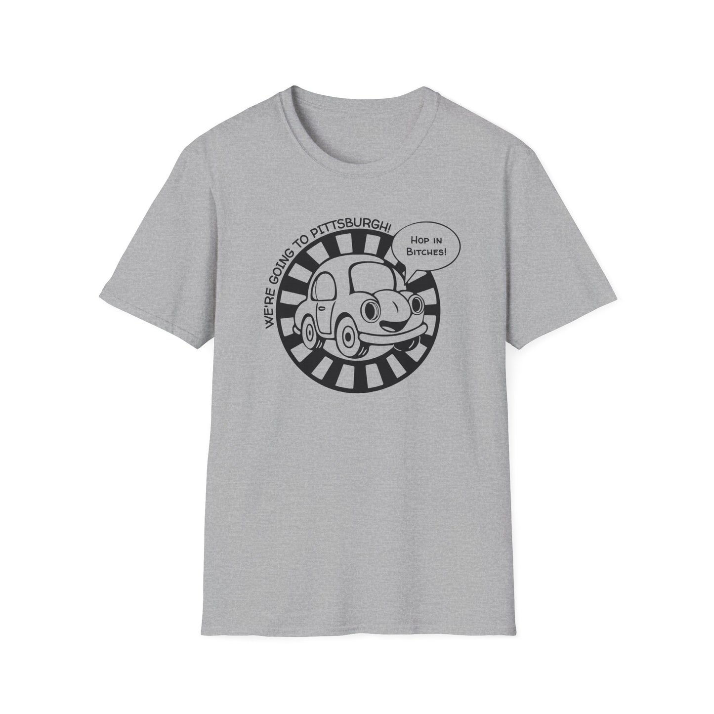 Pittsburgh Roadtrip Adventure Unisex SoftStyle T-shirt