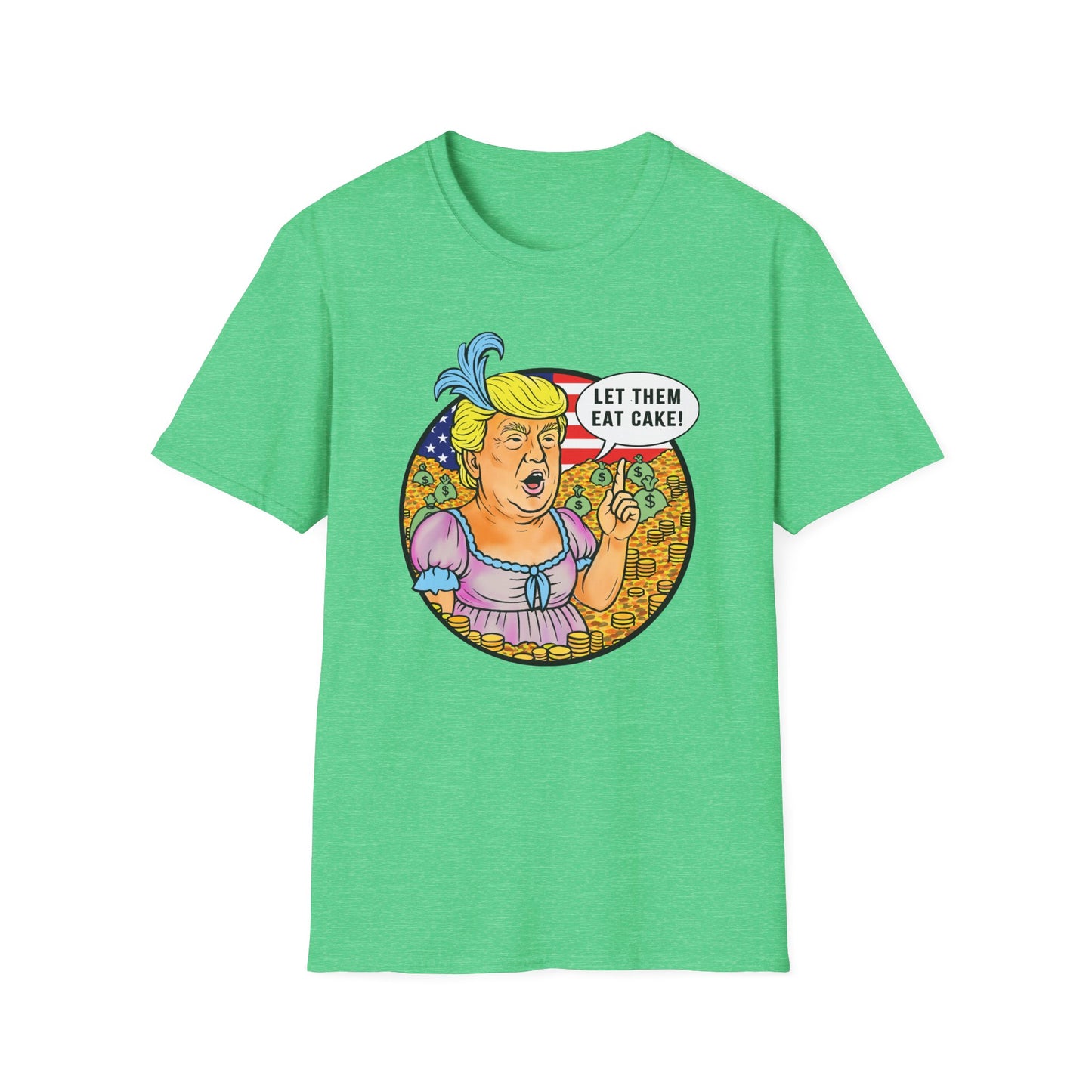 Let Them Eat Cake : Unisex Softstyle Tshirt