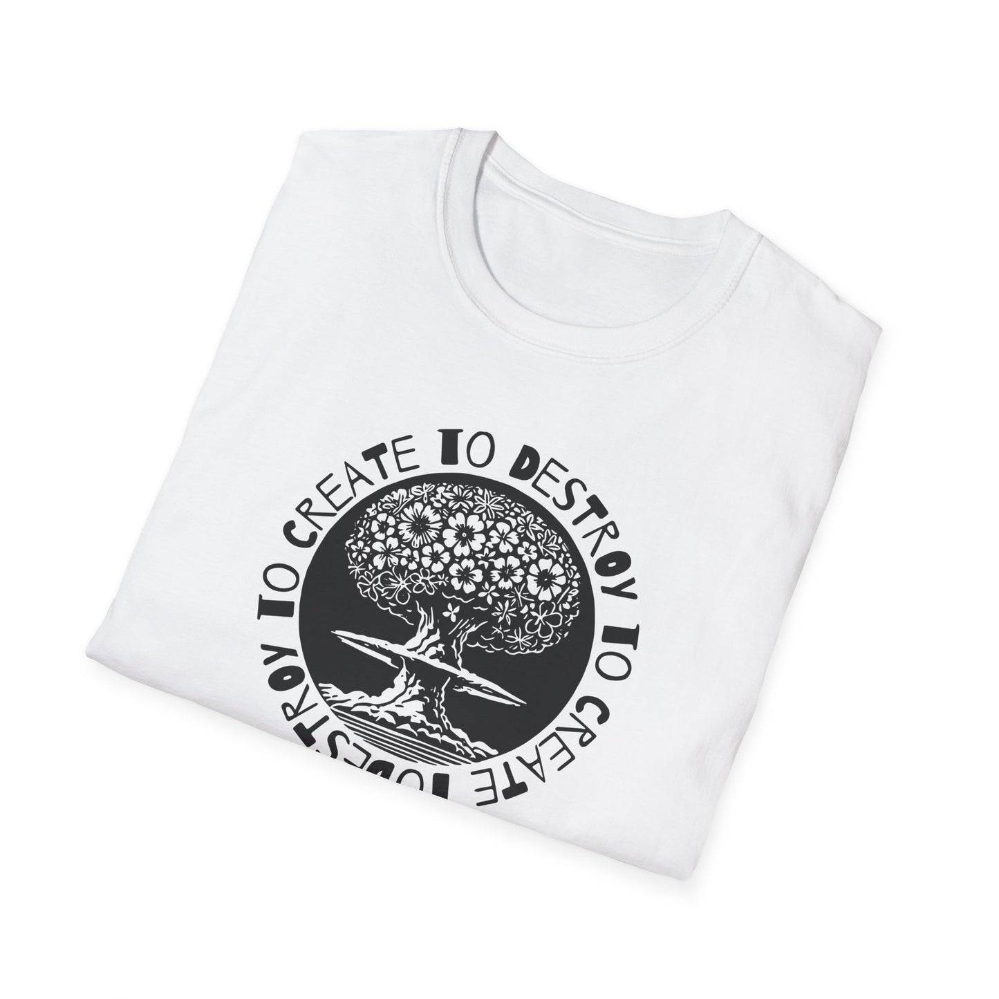 “Destroy to Create” Unisex Softstyle T-Shirt