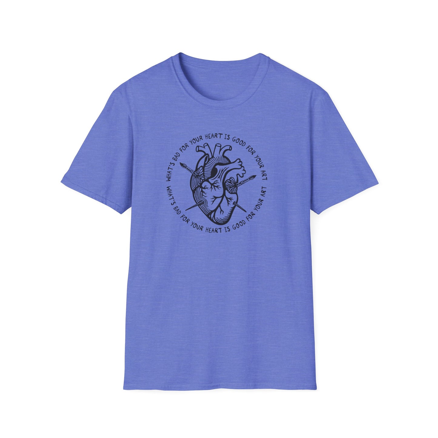"Bad for your Heart" Unisex Softstyle T-Shirt