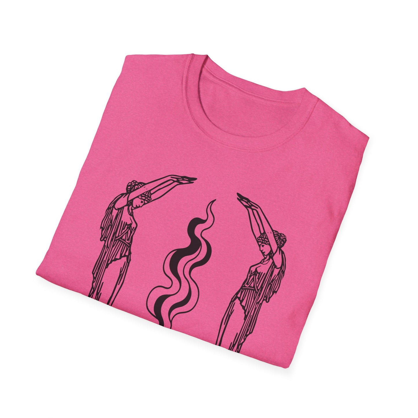 Feminist Witchy Vibes / Occult MANIFEST : Unisex Softstyle T-Shirt