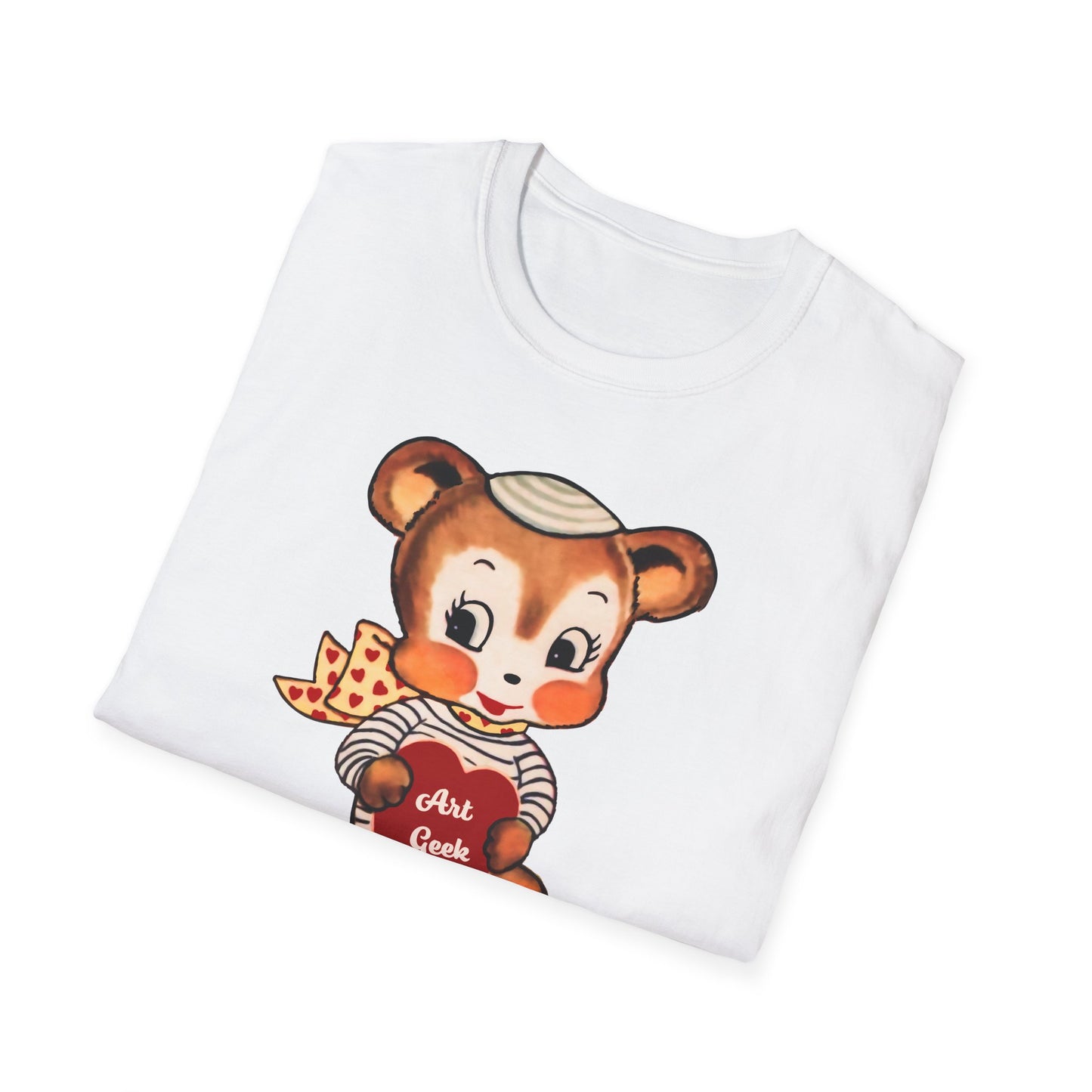 "Art Geek" Unisex Softstyle T-Shirt