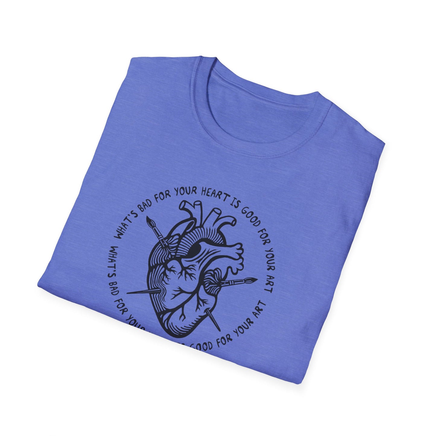 "Bad for your Heart" Unisex Softstyle T-Shirt