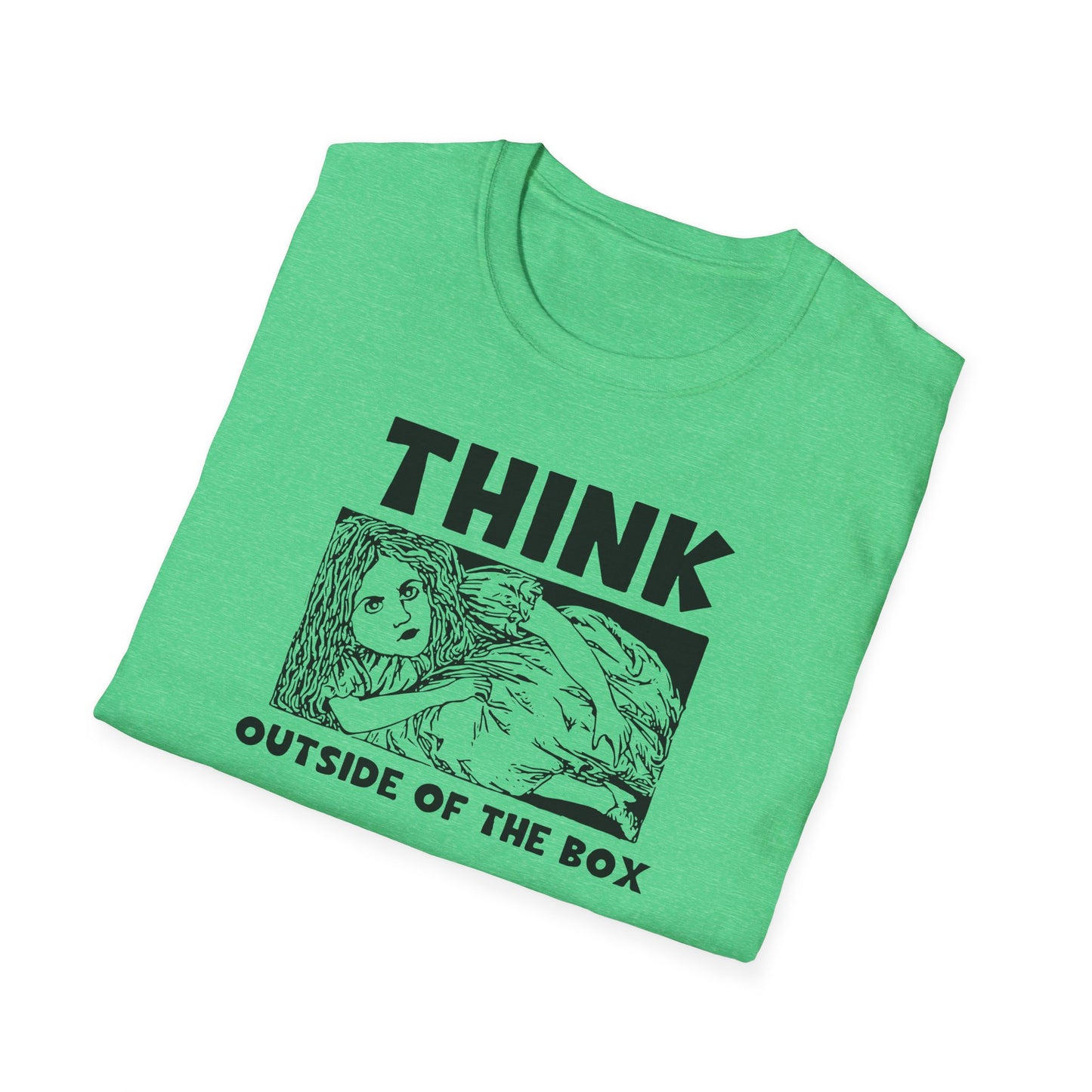 “Think Outside of the Box” Unisex Softstyle T-Shirt