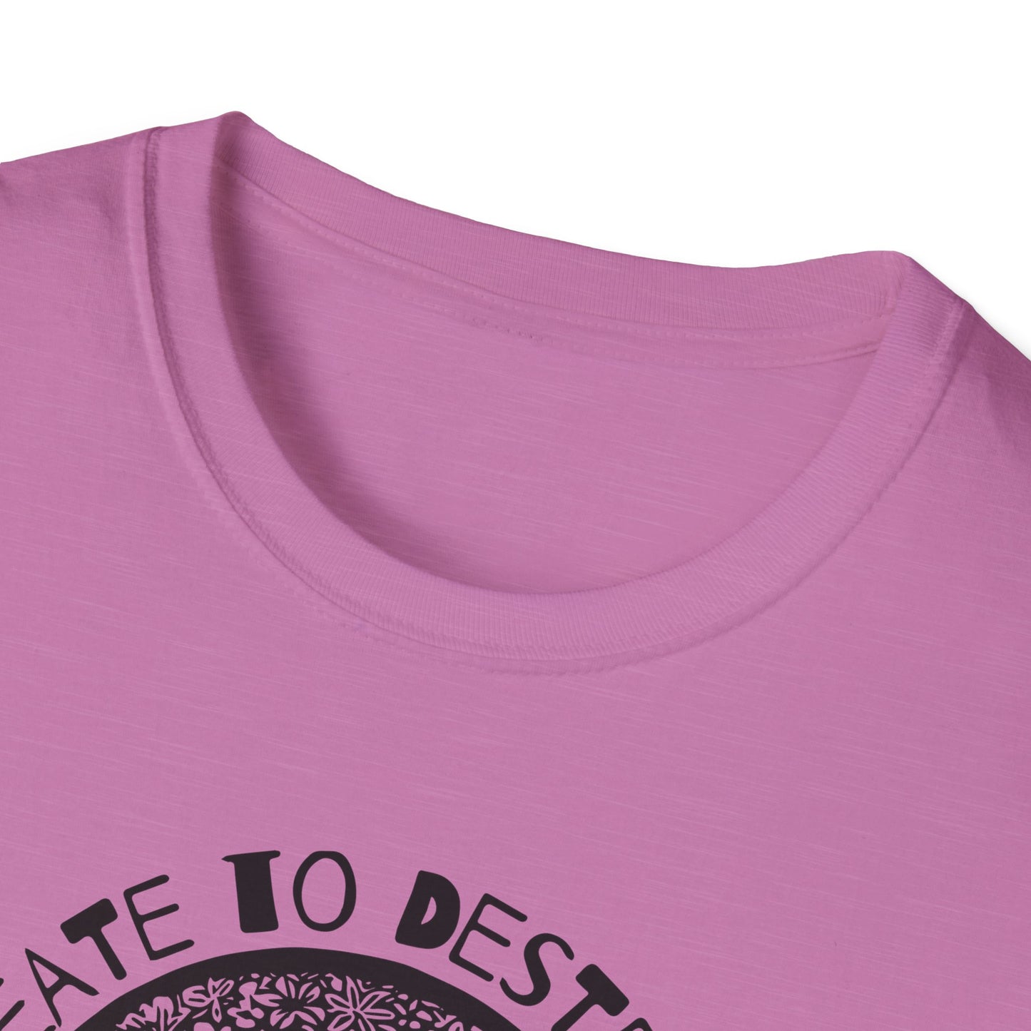 “Destroy to Create” Unisex Softstyle T-Shirt