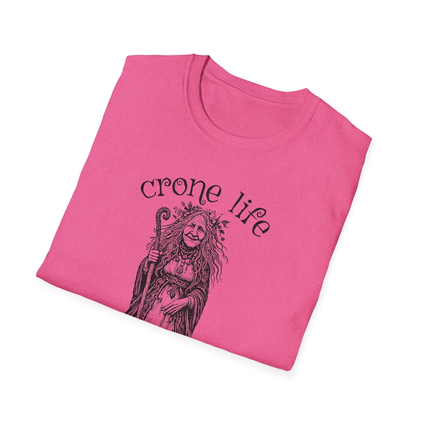 "Crone Life" Unisex Softstyle T-Shirt