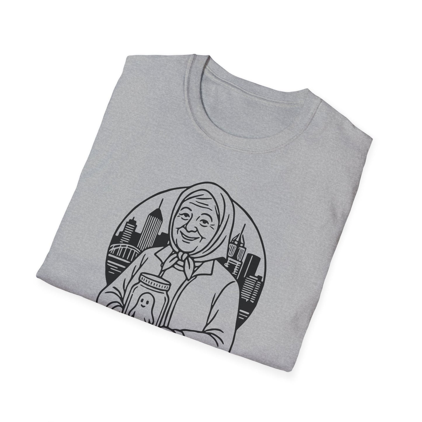 Pittsburgh Pierogi Lady : Unisex Softstyle T-shirt