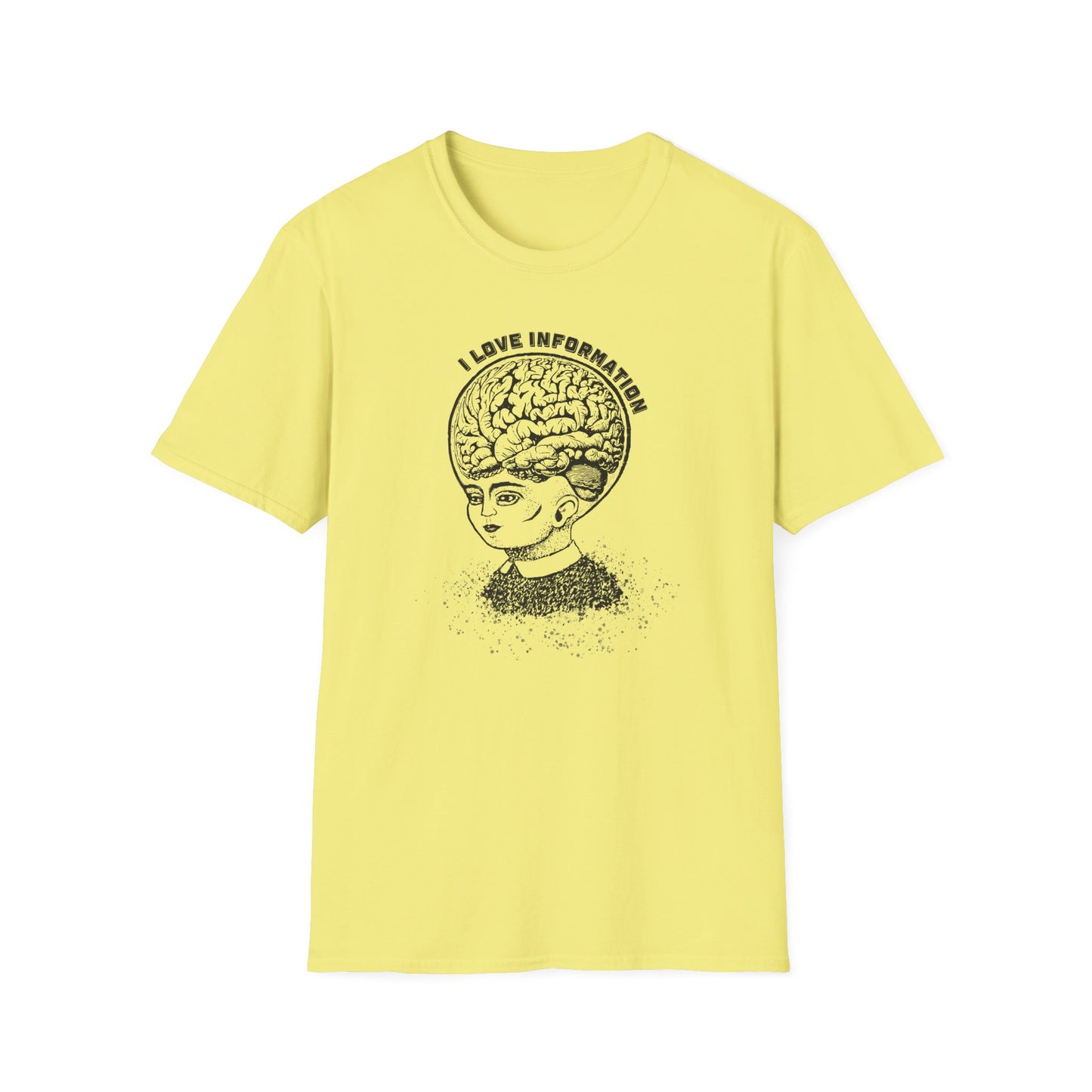 "I Love Information" Unisex Softstyle T-shirt