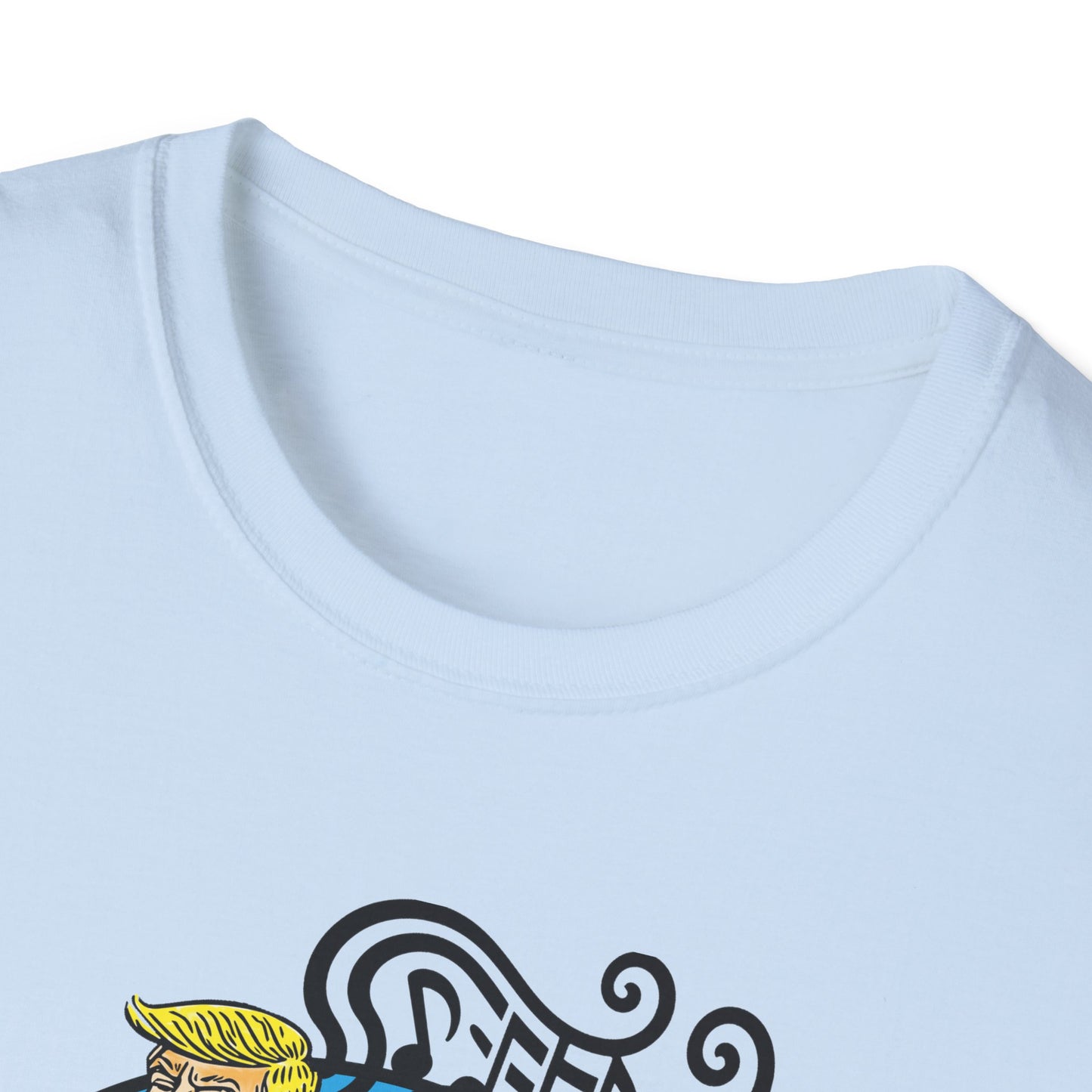 "Pied Piper Political Satire" Unisex Softstyle T-shirt