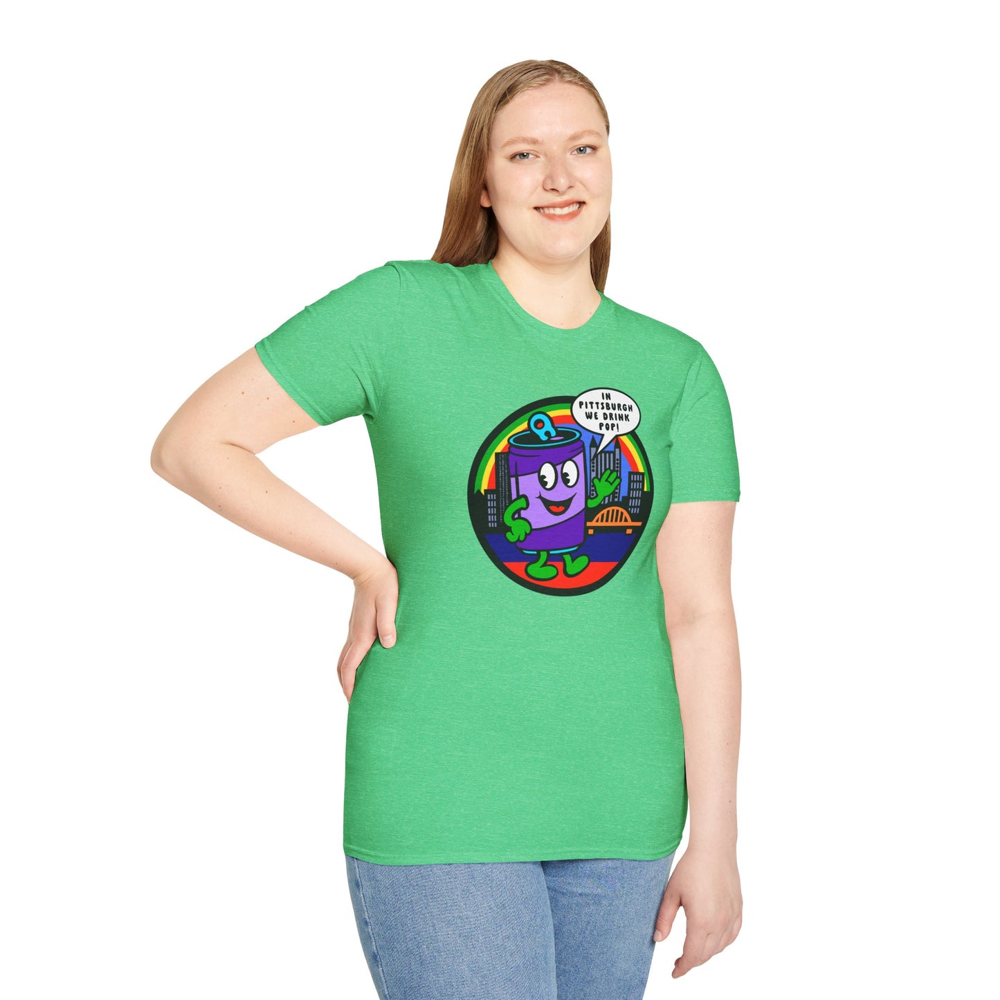 Pittsburgh POP Culture / Pittsburghese: Unisex Softstyle T-Shirt
